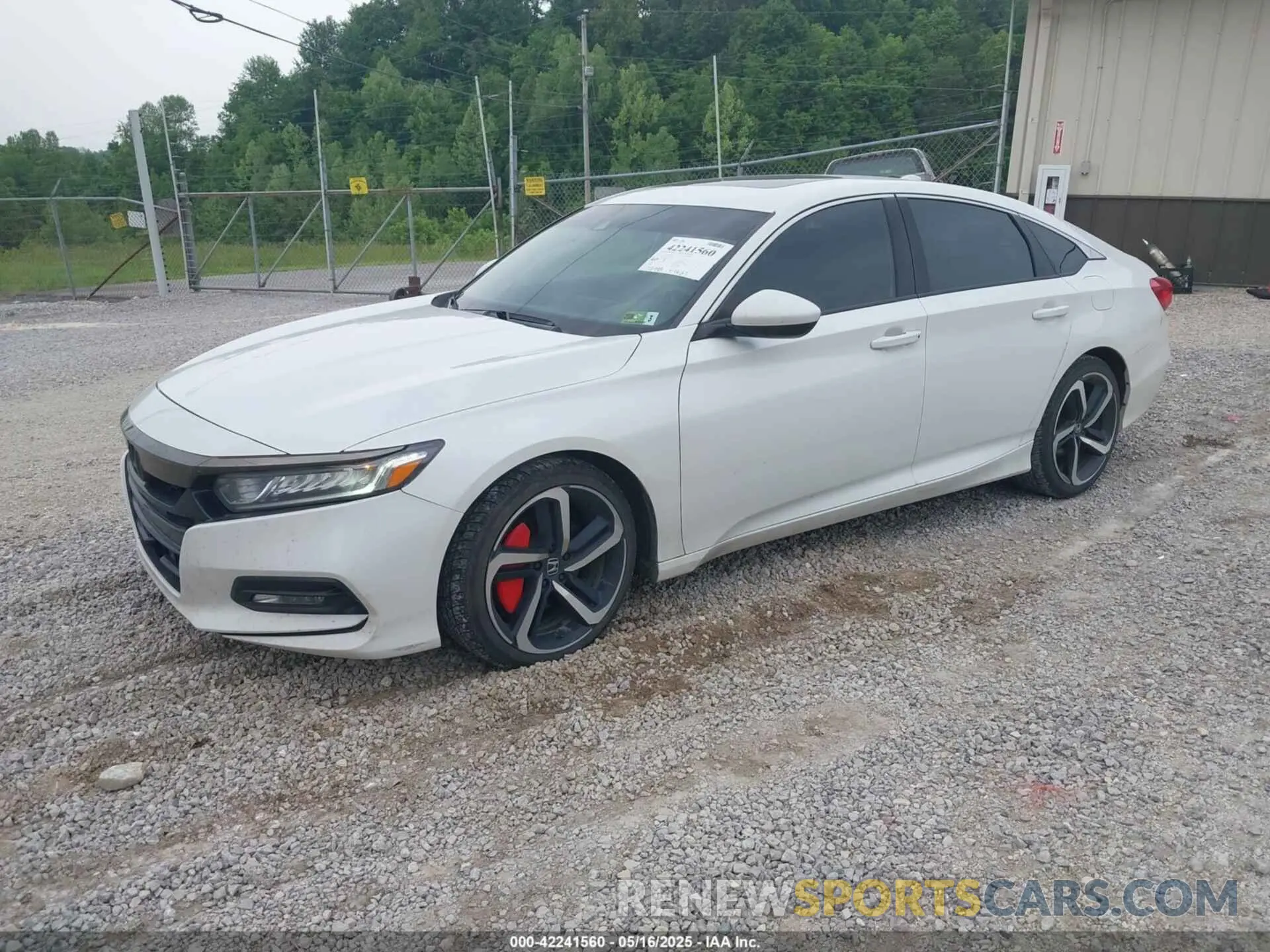 2 Photograph of a damaged car 1HGCV2F34KA026658 HONDA ACCORD 2019