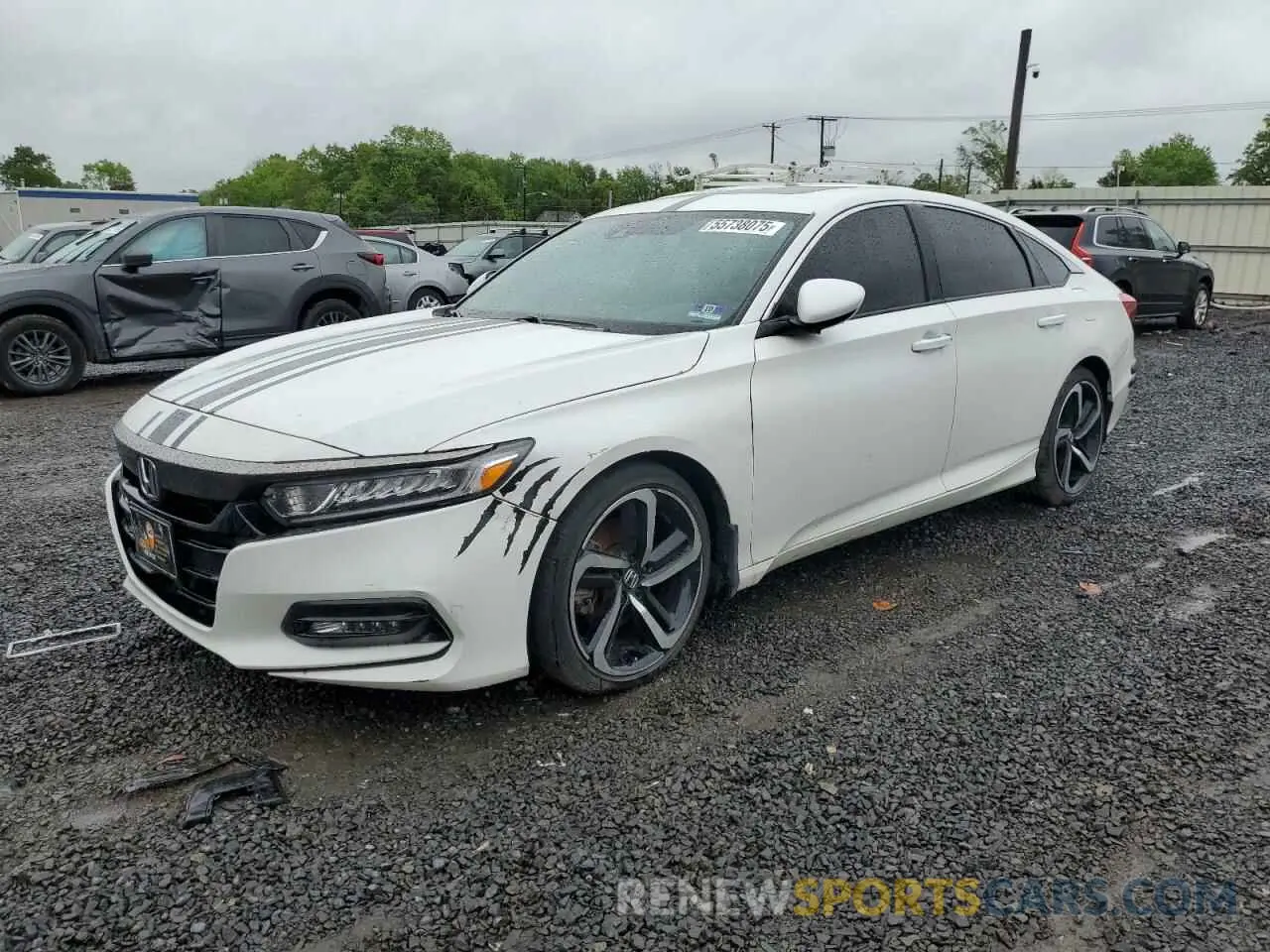 1 Фотография поврежденного автомобиля 1HGCV2F35KA036048 HONDA ACCORD 2019