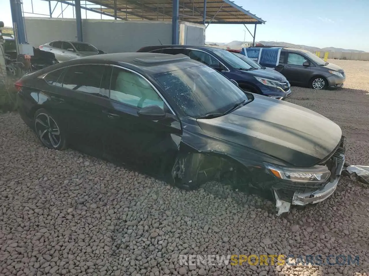 4 Photograph of a damaged car 1HGCV2F36KA008131 HONDA ACCORD 2019