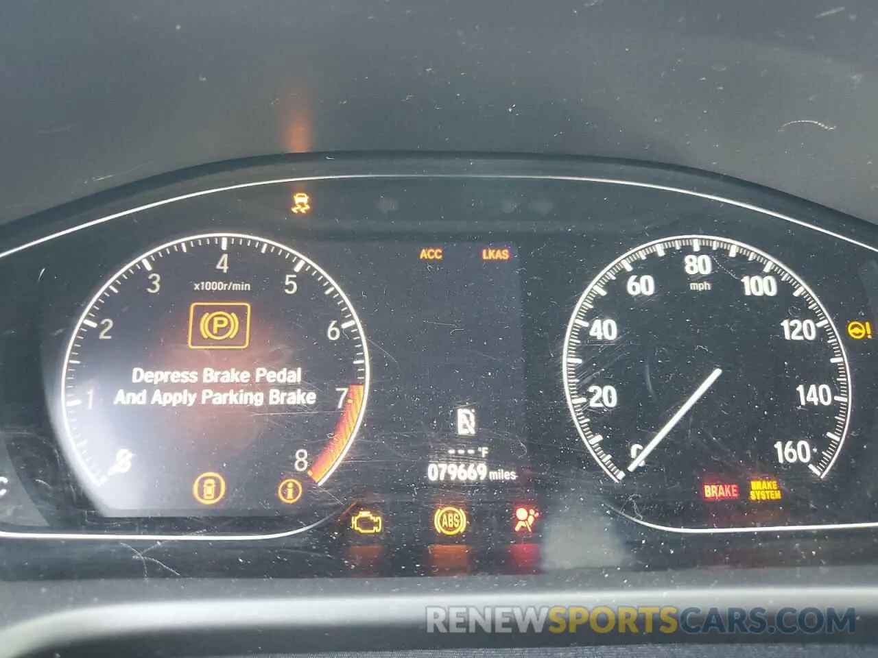9 Photograph of a damaged car 1HGCV2F36KA008131 HONDA ACCORD 2019