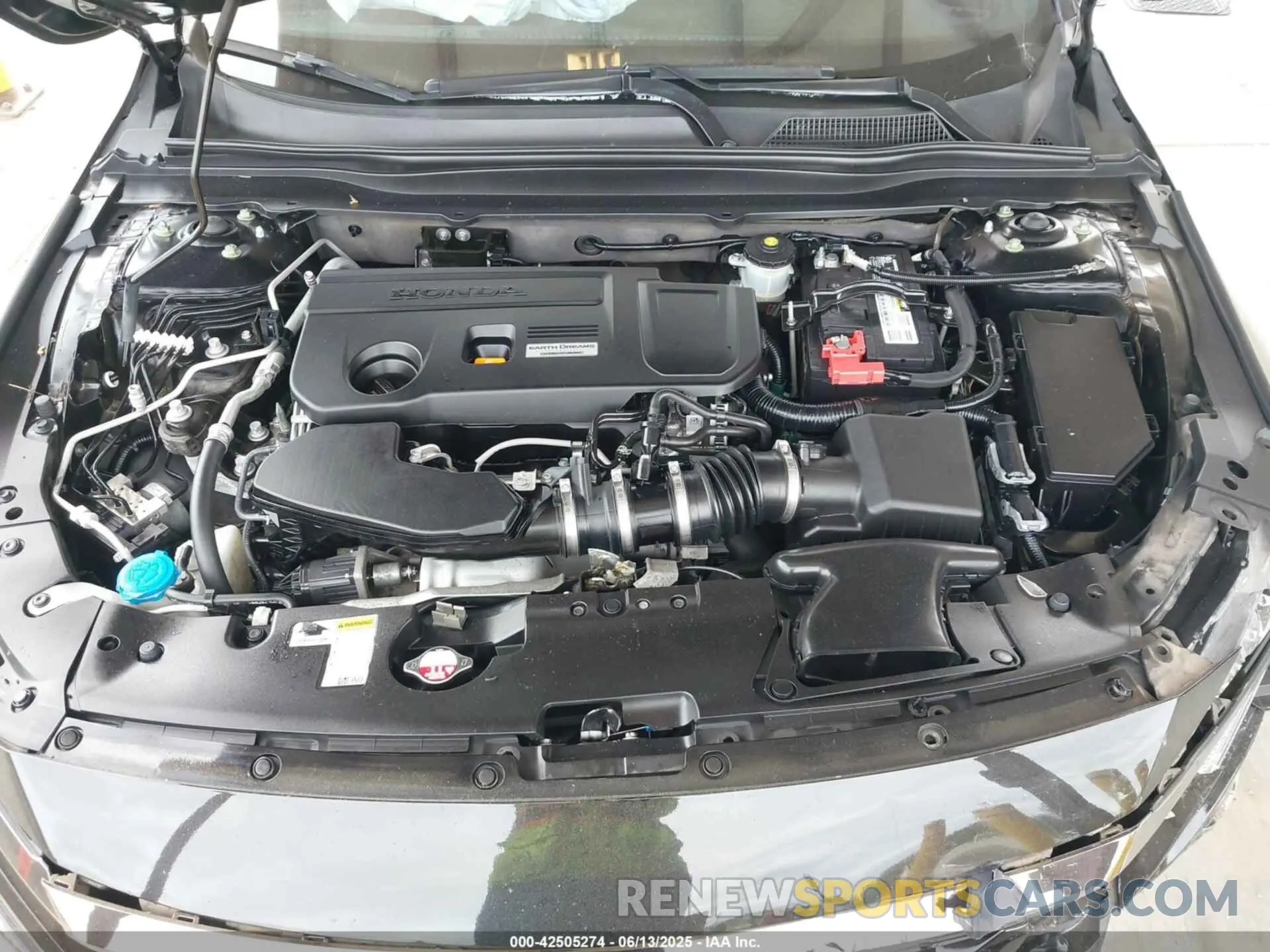 10 Photograph of a damaged car 1HGCV2F37KA021812 HONDA ACCORD 2019