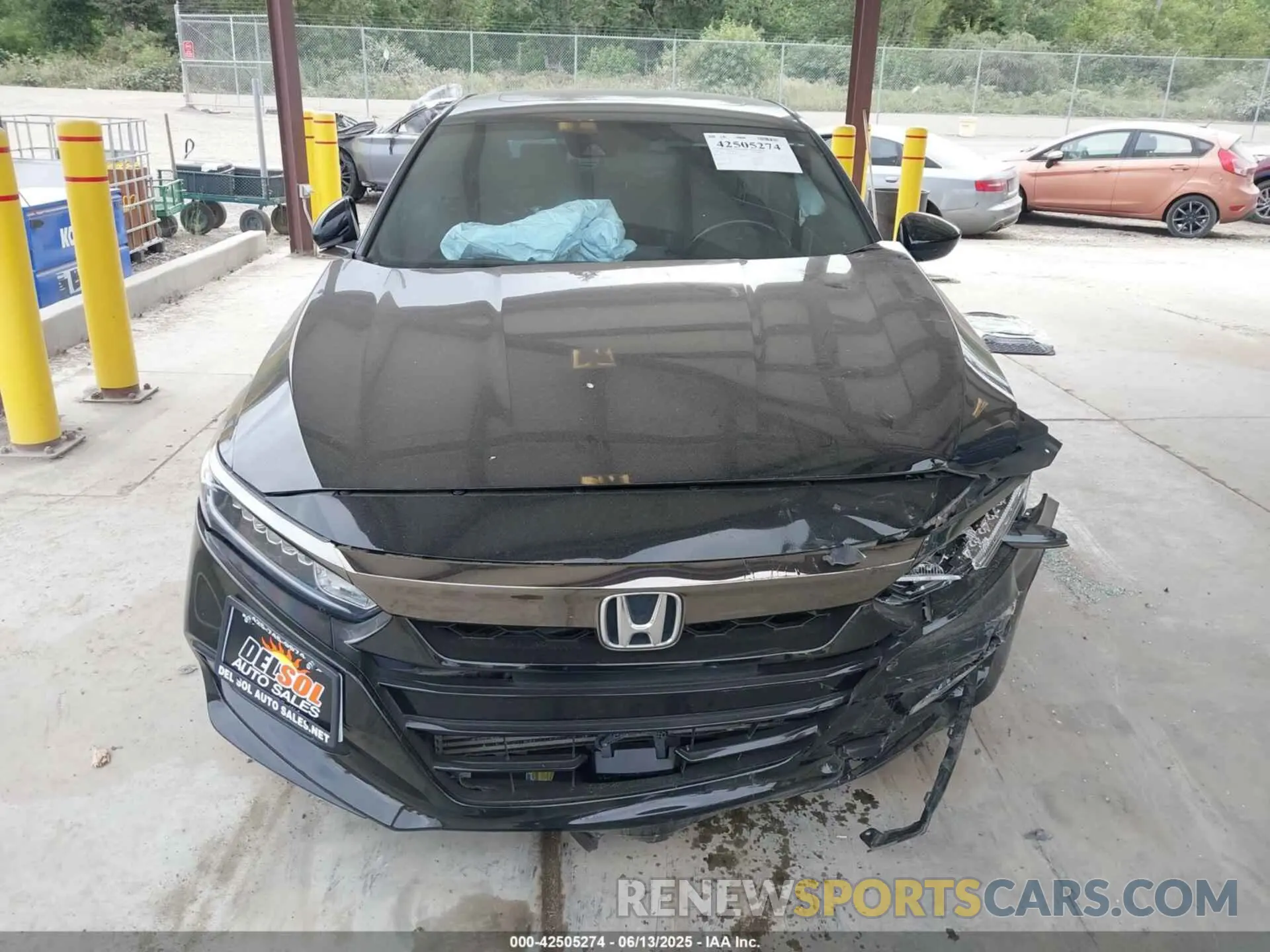 13 Photograph of a damaged car 1HGCV2F37KA021812 HONDA ACCORD 2019
