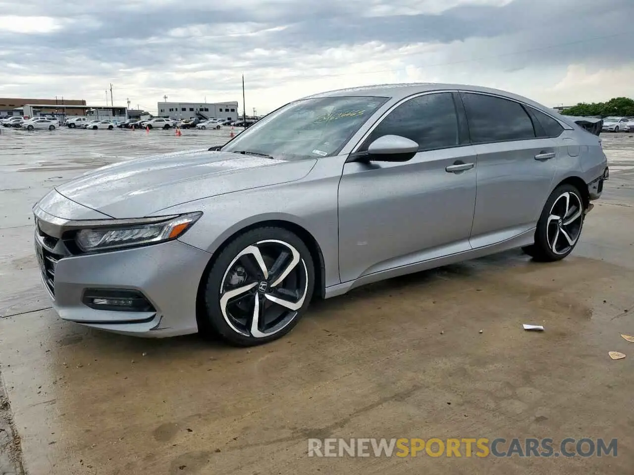 1 Photograph of a damaged car 1HGCV2F37KA029361 HONDA ACCORD 2019