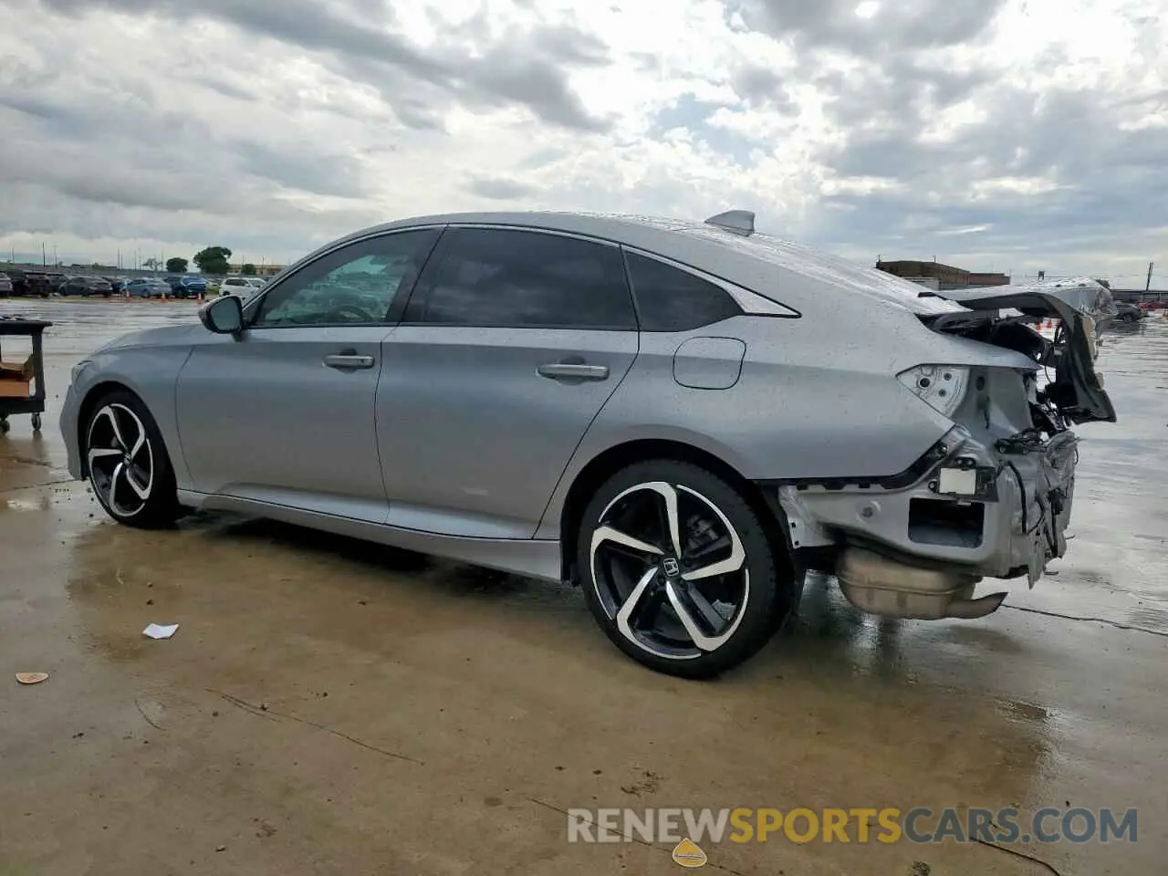 2 Photograph of a damaged car 1HGCV2F37KA029361 HONDA ACCORD 2019