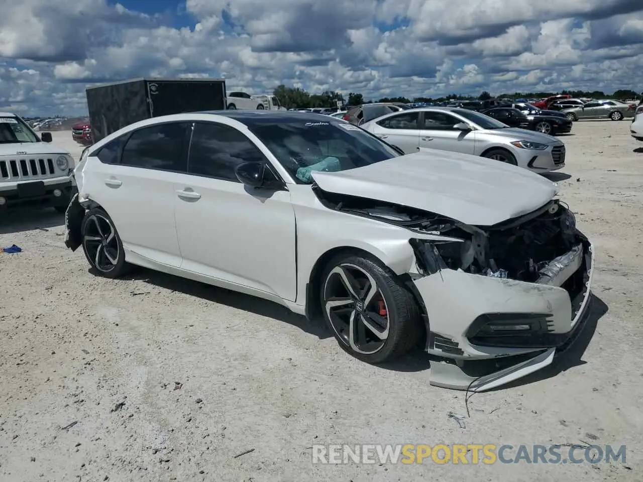 4 Photograph of a damaged car 1HGCV2F38KA002251 HONDA ACCORD 2019