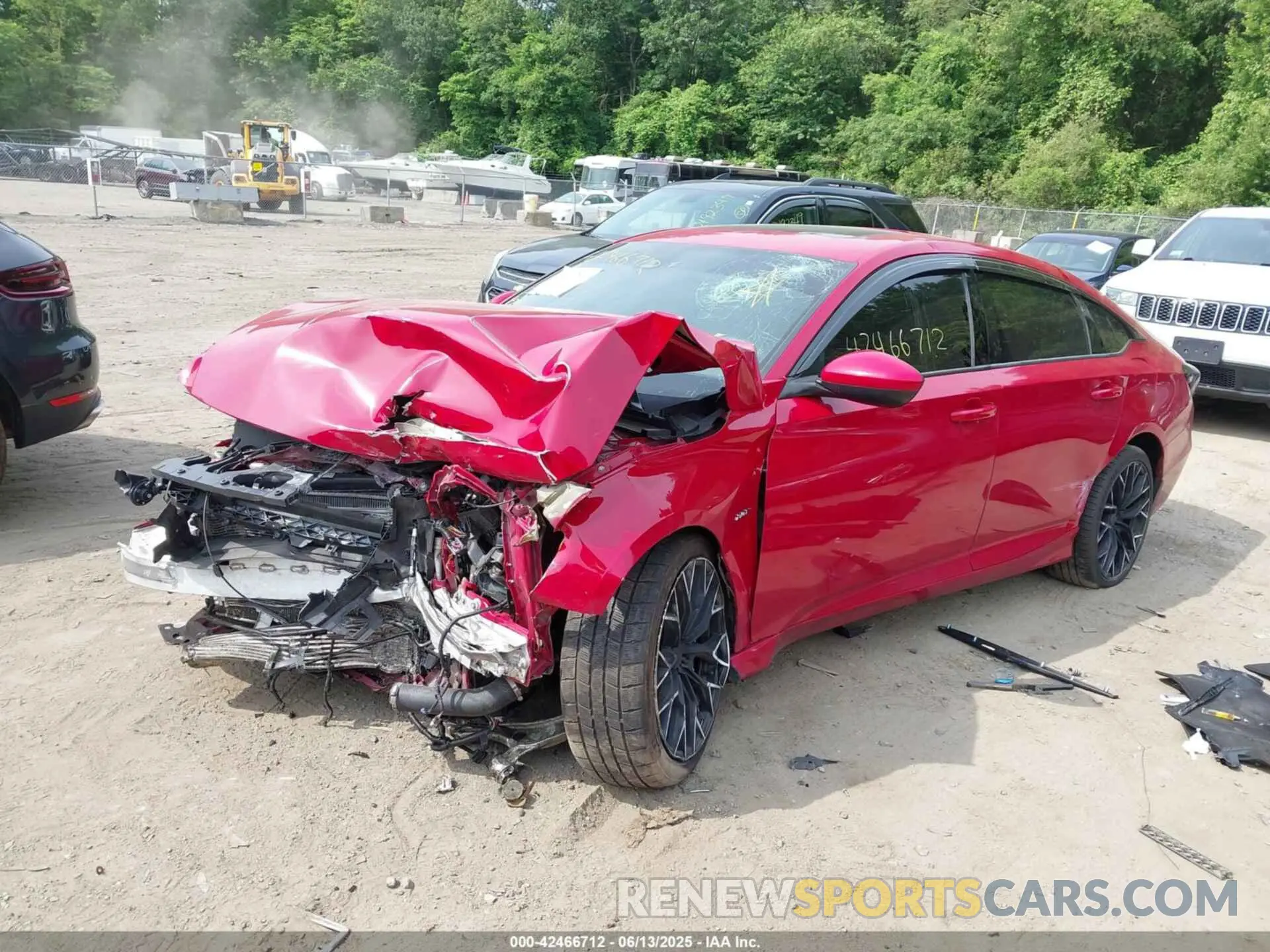2 Photograph of a damaged car 1HGCV2F38KA021317 HONDA ACCORD 2019