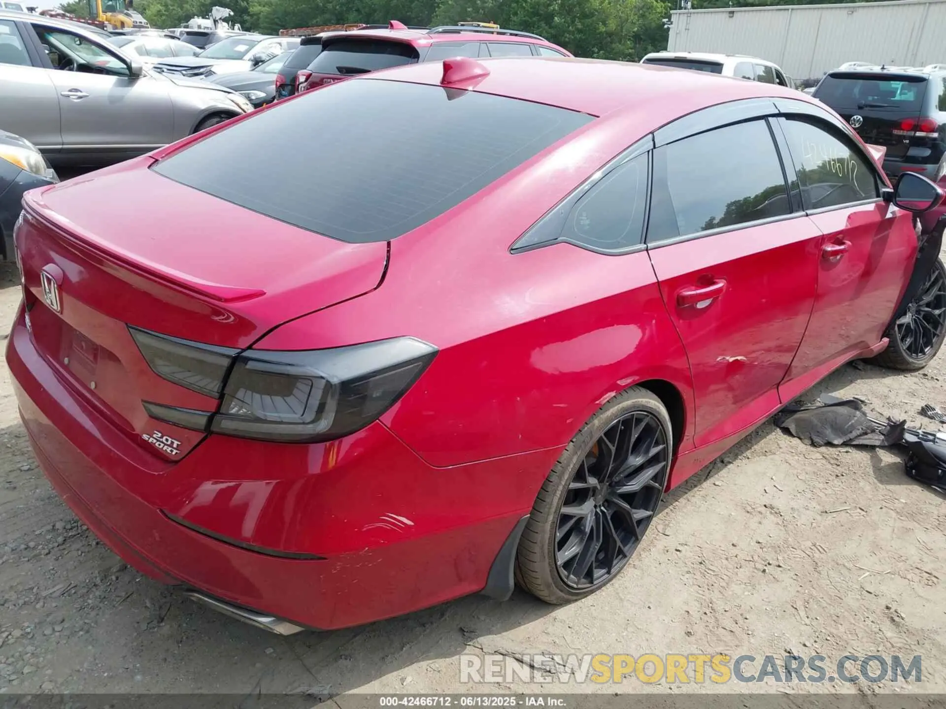 4 Photograph of a damaged car 1HGCV2F38KA021317 HONDA ACCORD 2019