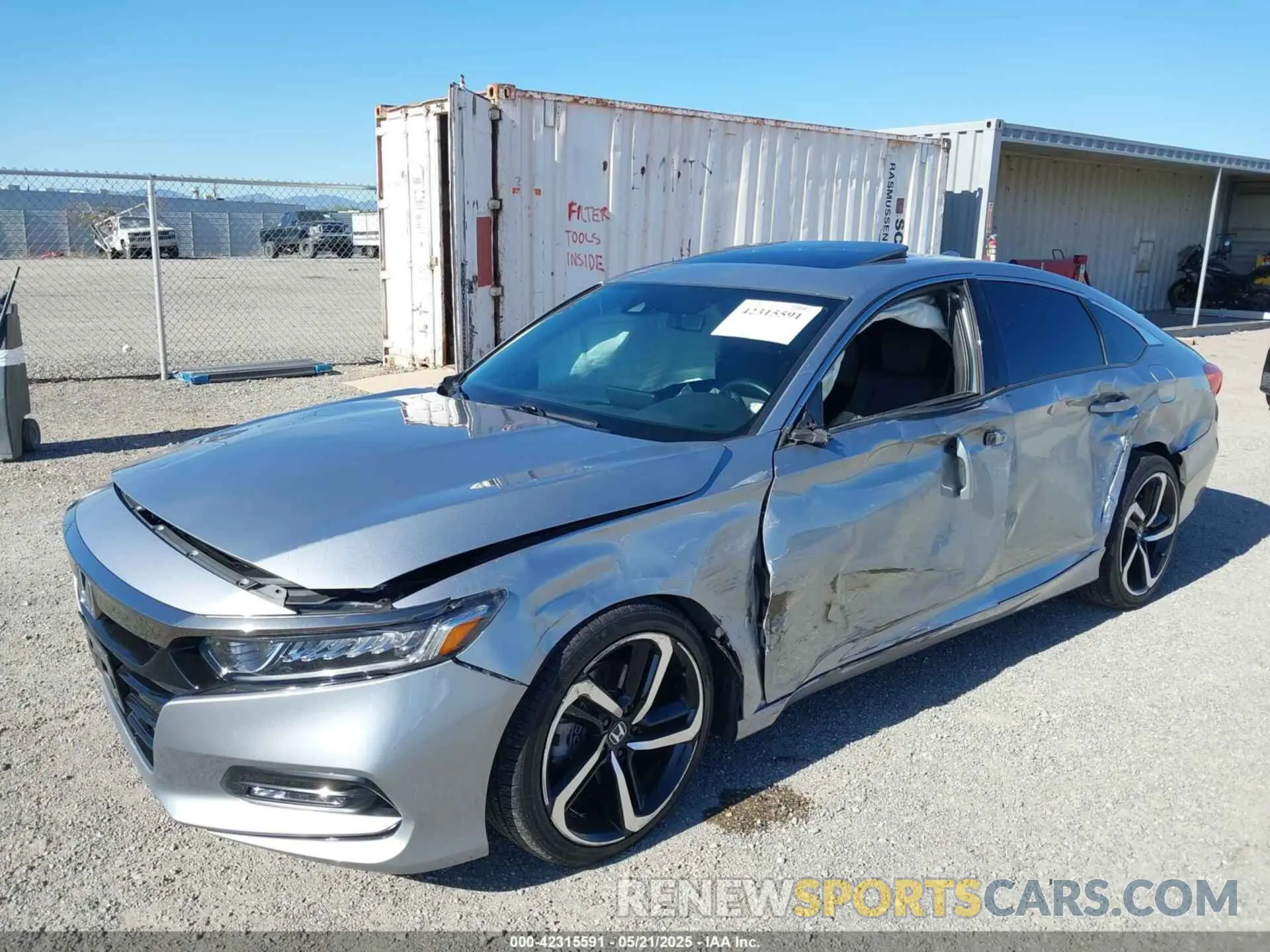 2 Photograph of a damaged car 1HGCV2F39KA011427 HONDA ACCORD 2019