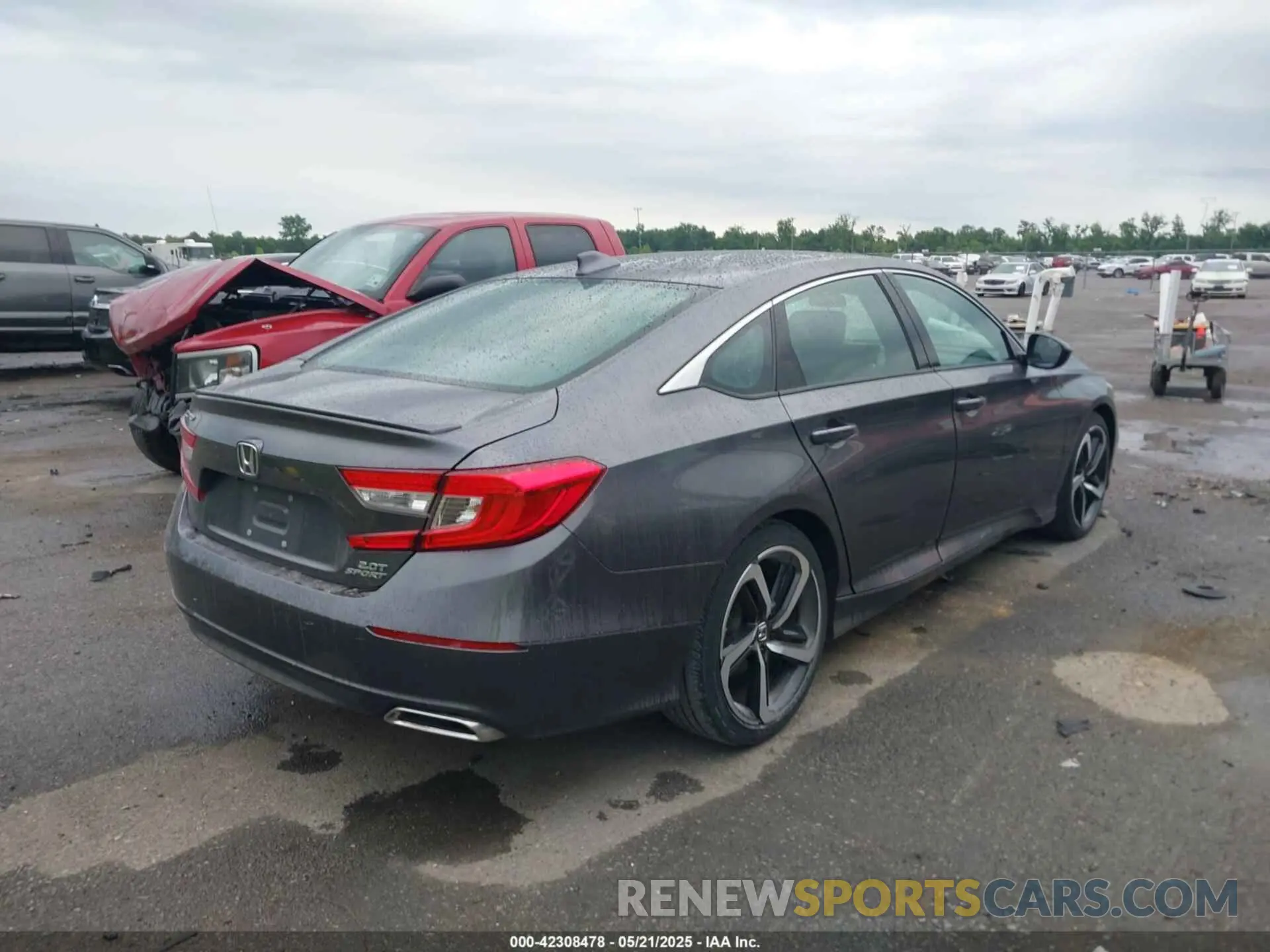 4 Photograph of a damaged car 1HGCV2F3XKA002879 HONDA ACCORD 2019