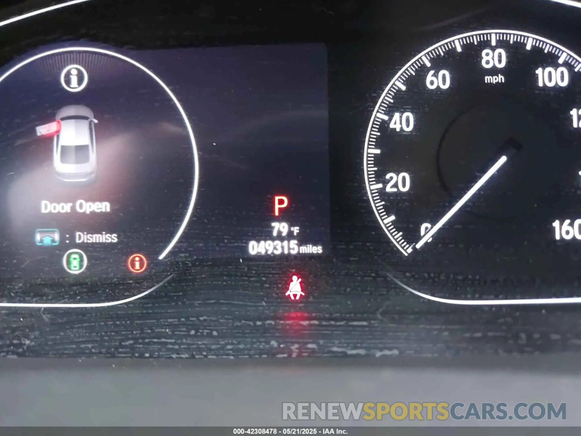 7 Photograph of a damaged car 1HGCV2F3XKA002879 HONDA ACCORD 2019