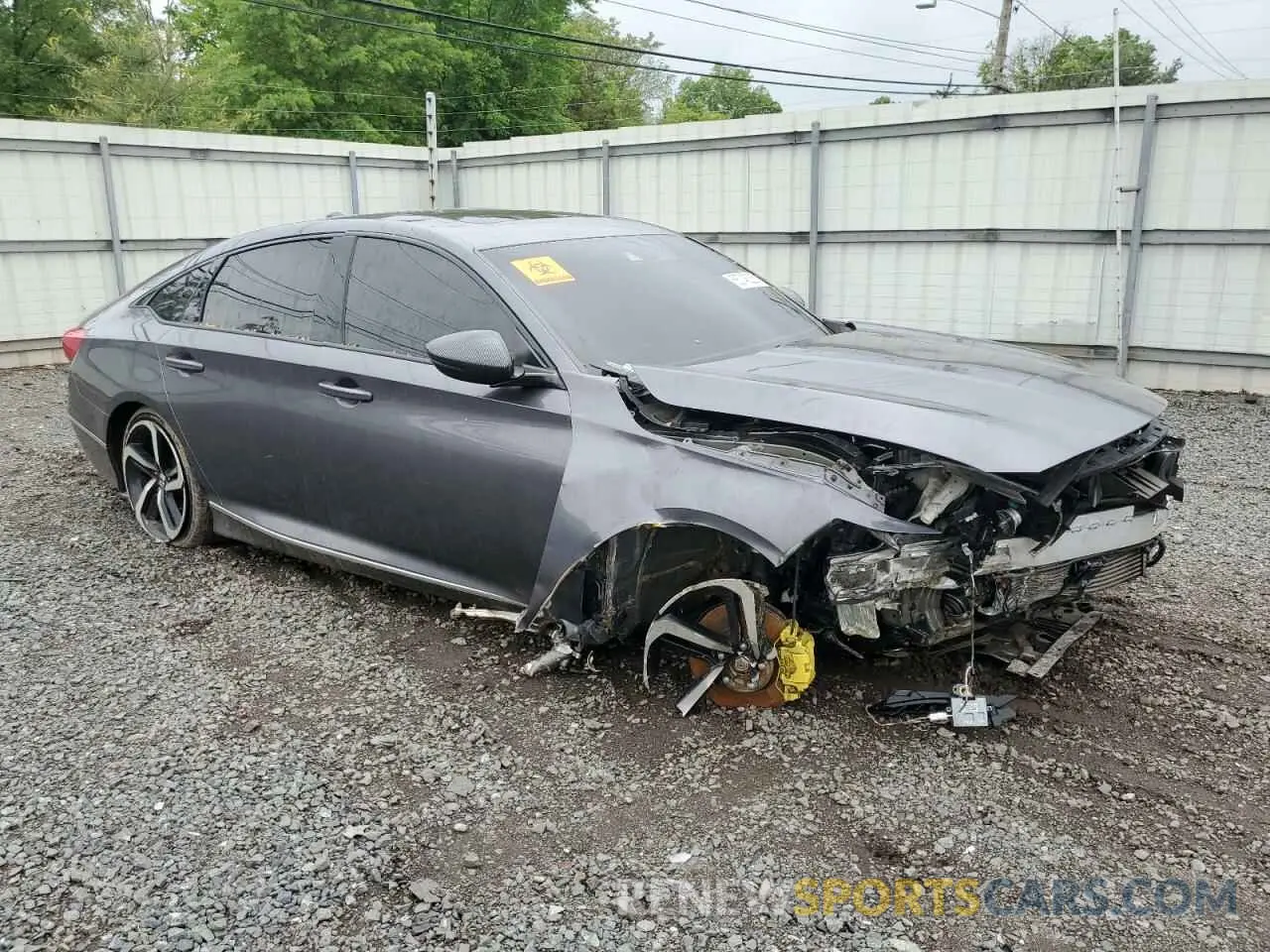 4 Фотография поврежденного автомобиля 1HGCV2F51KA012427 HONDA ACCORD 2019