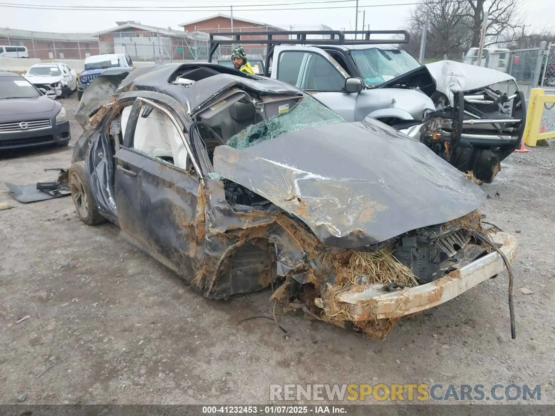 1 Photograph of a damaged car 1HGCV2F55KA012432 HONDA ACCORD 2019