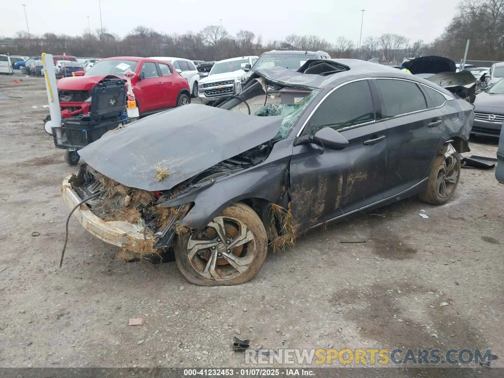 2 Photograph of a damaged car 1HGCV2F55KA012432 HONDA ACCORD 2019