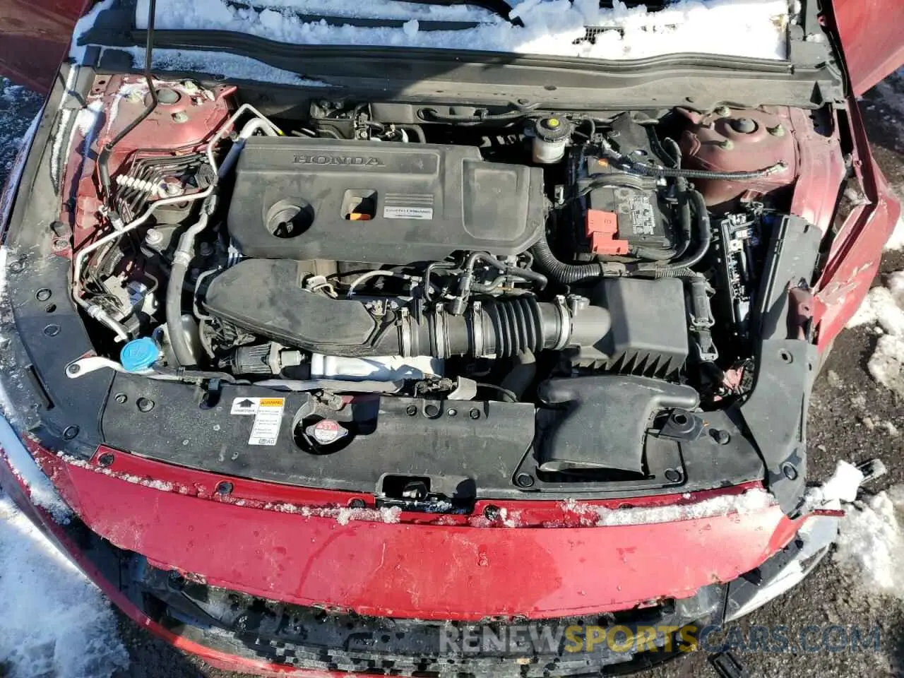 13 Photograph of a damaged car 1HGCV2F56KA018174 HONDA ACCORD 2019