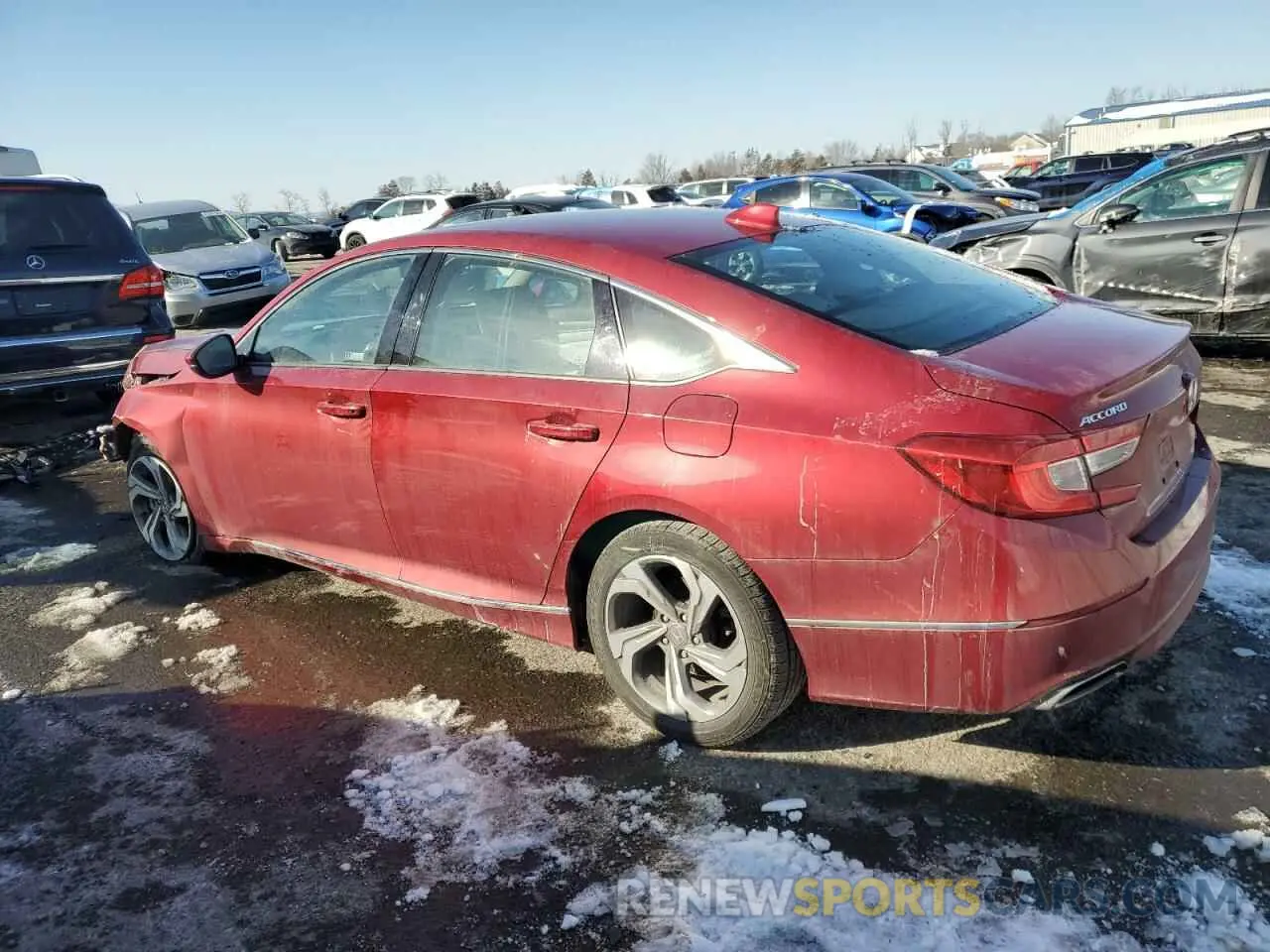 2 Photograph of a damaged car 1HGCV2F56KA018174 HONDA ACCORD 2019