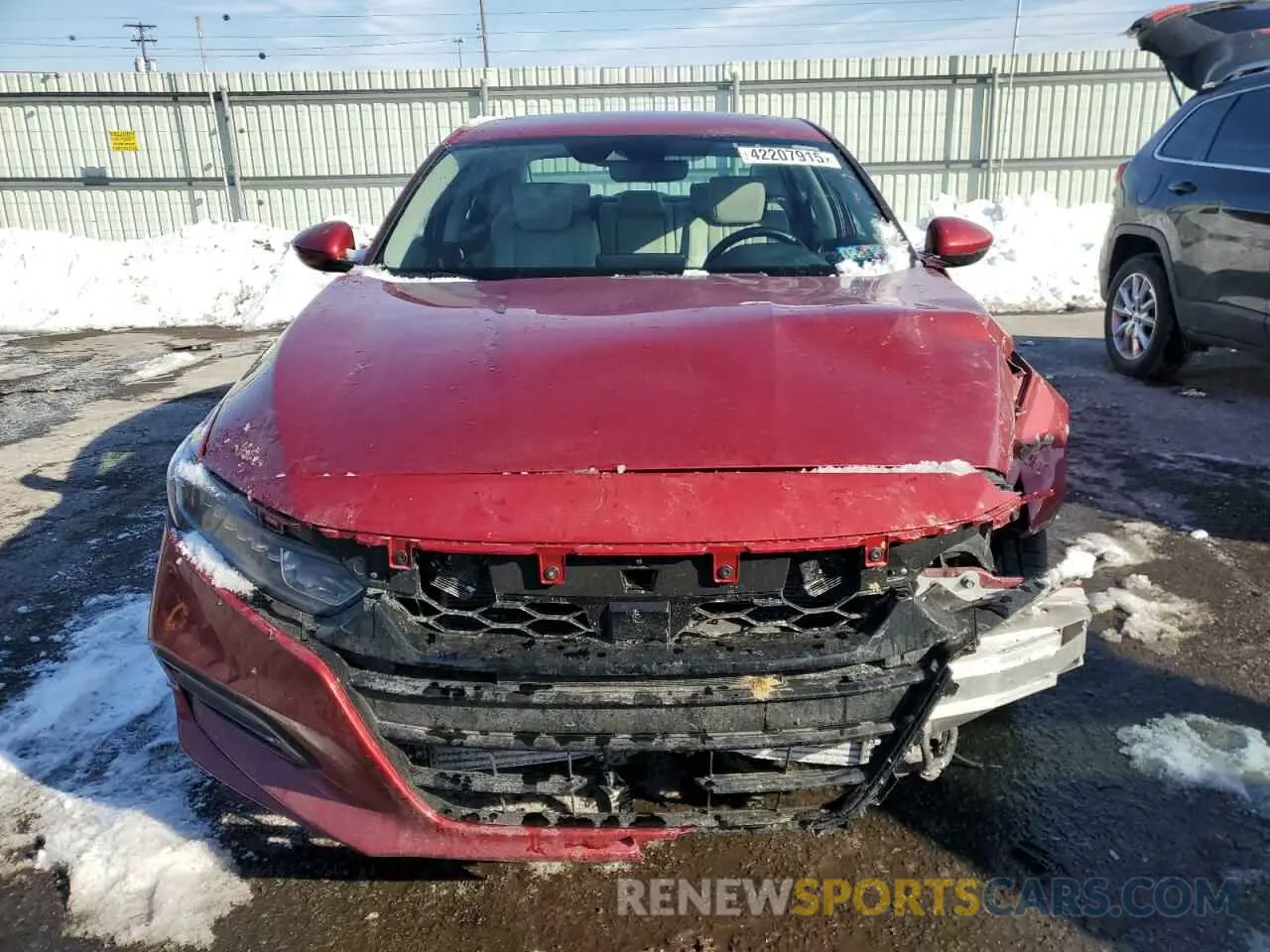 5 Photograph of a damaged car 1HGCV2F56KA018174 HONDA ACCORD 2019