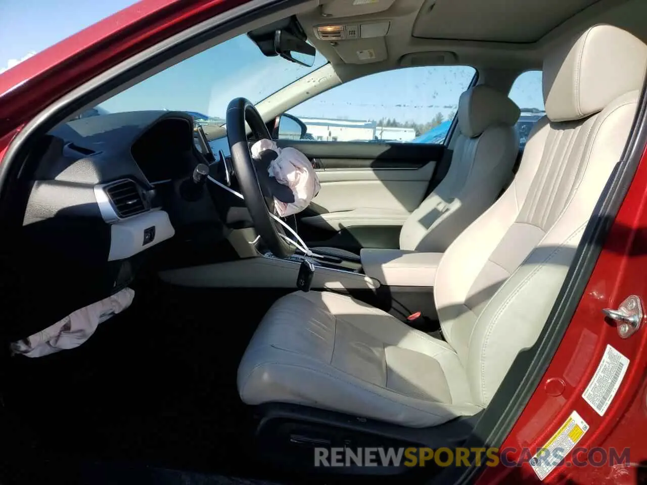 7 Photograph of a damaged car 1HGCV2F56KA018174 HONDA ACCORD 2019