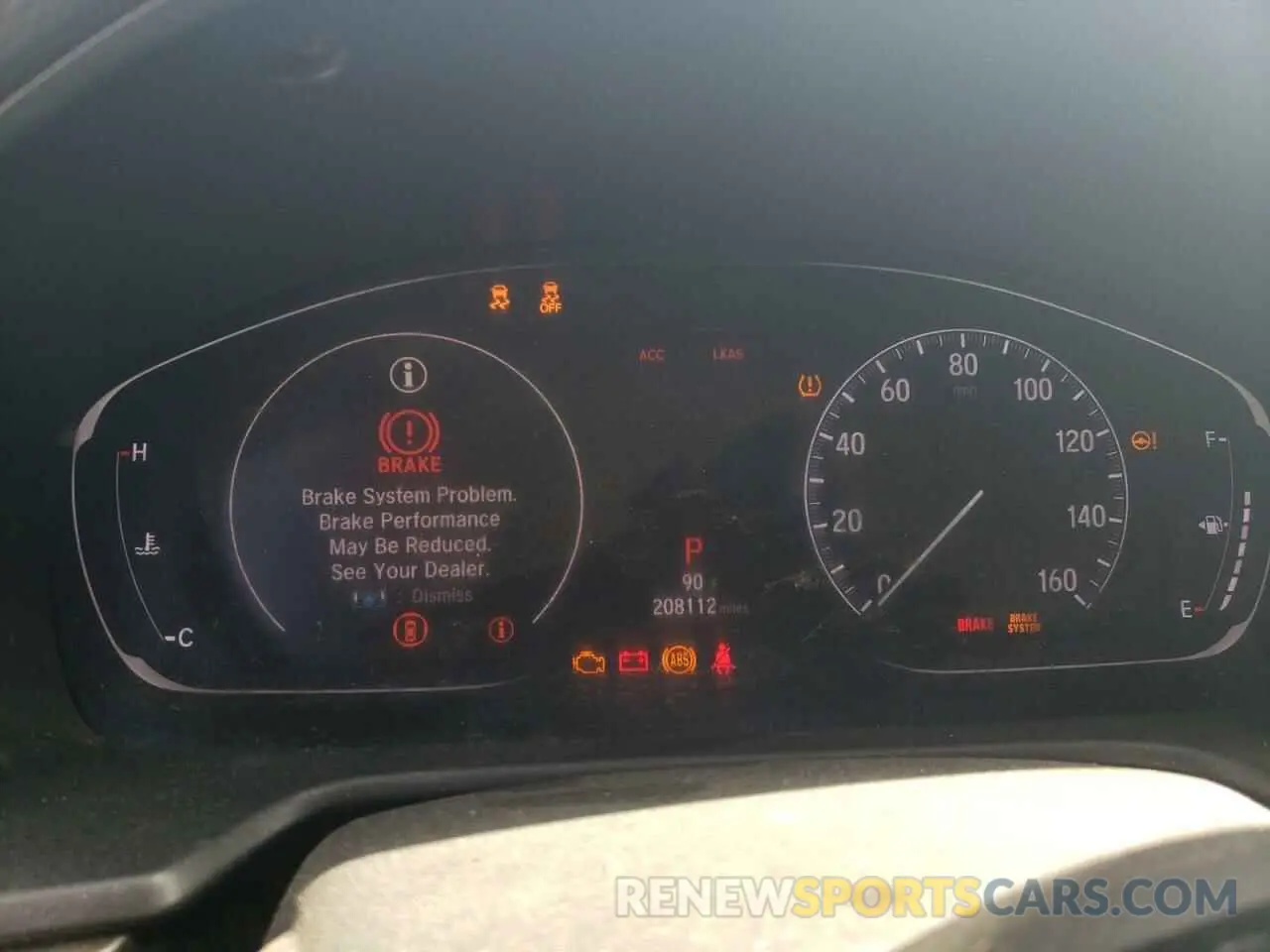 10 Photograph of a damaged car 1HGCV2F59KA031016 HONDA ACCORD 2019