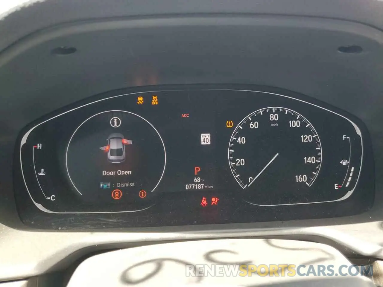 9 Photograph of a damaged car 1HGCV2F92KA034536 HONDA ACCORD 2019