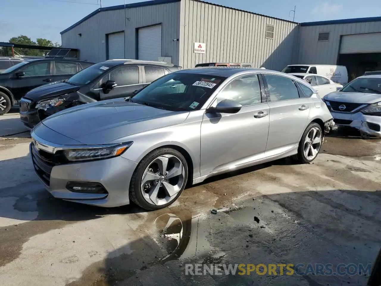 1 Photograph of a damaged car 1HGCV2F94KA002655 HONDA ACCORD 2019
