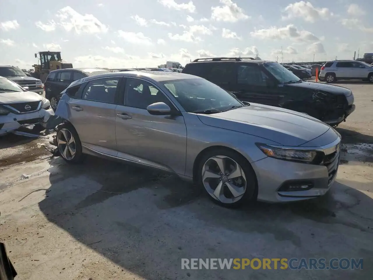 4 Photograph of a damaged car 1HGCV2F94KA002655 HONDA ACCORD 2019