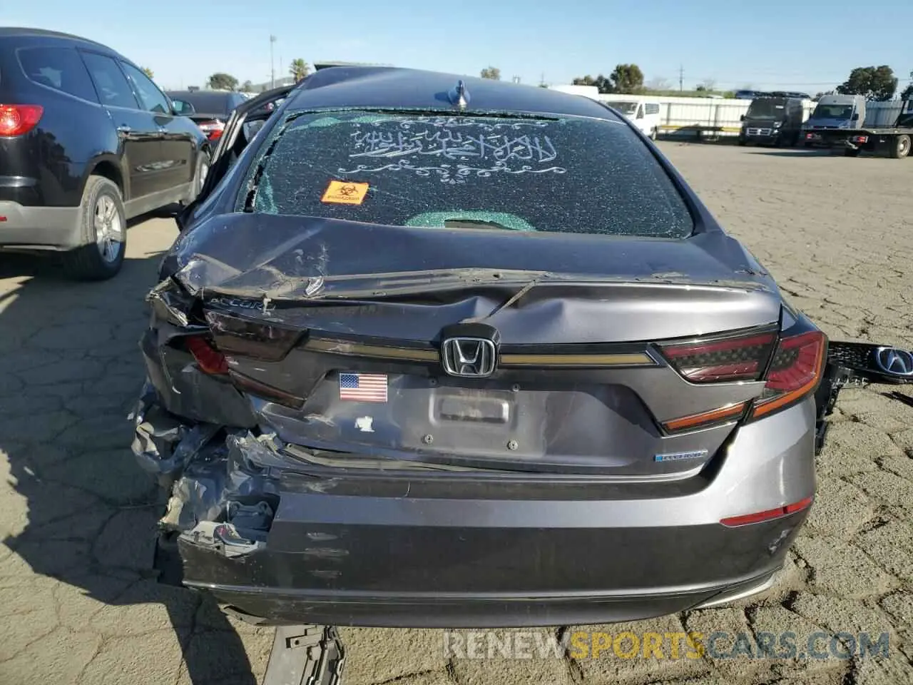 6 Фотография поврежденного автомобиля 1HGCV3F13KA016126 HONDA ACCORD 2019