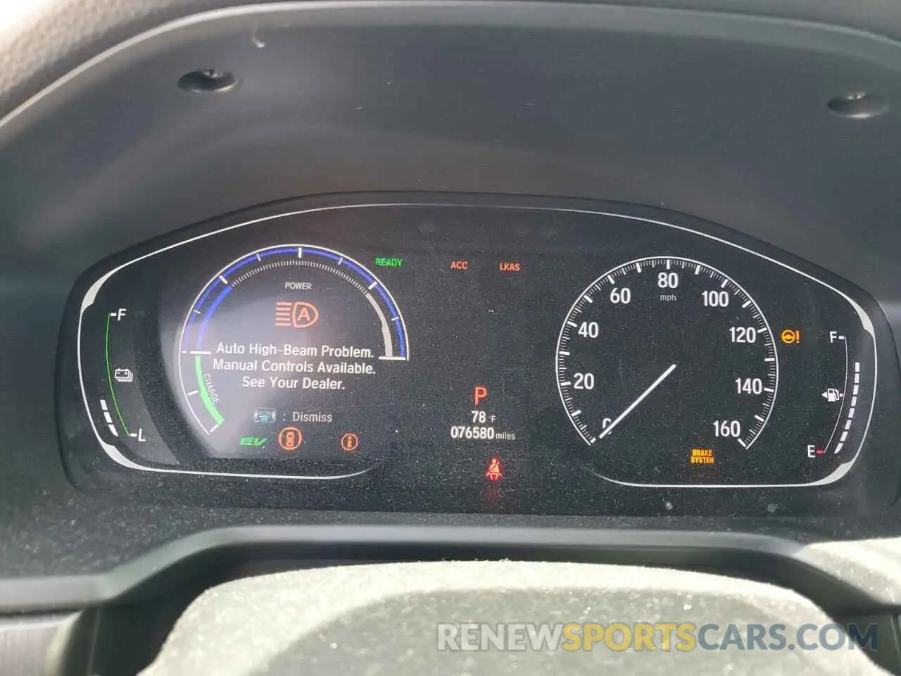 9 Photograph of a damaged car 1HGCV3F16KA009431 HONDA ACCORD 2019