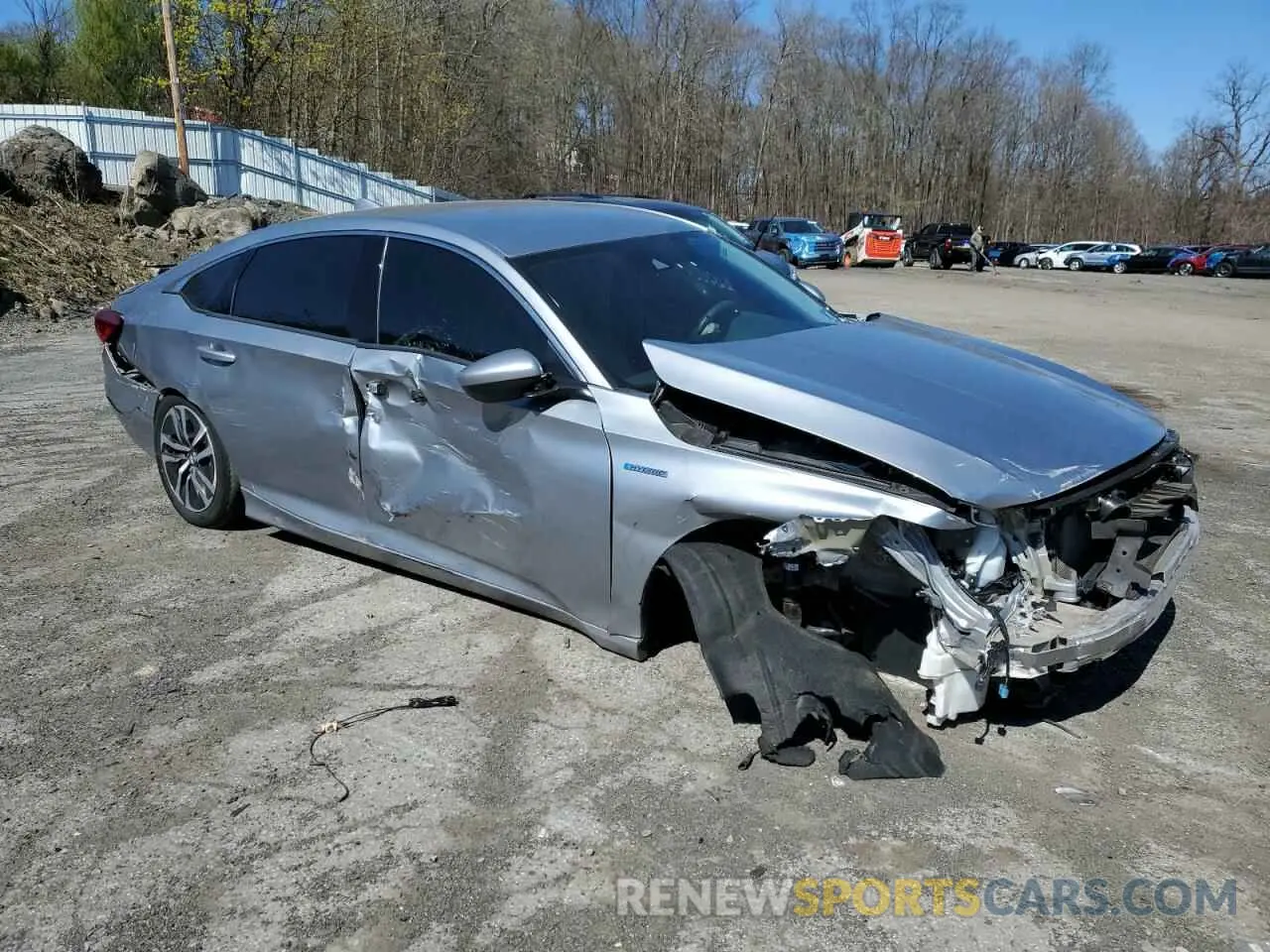 4 Photograph of a damaged car 1HGCV3F18KA019216 HONDA ACCORD 2019