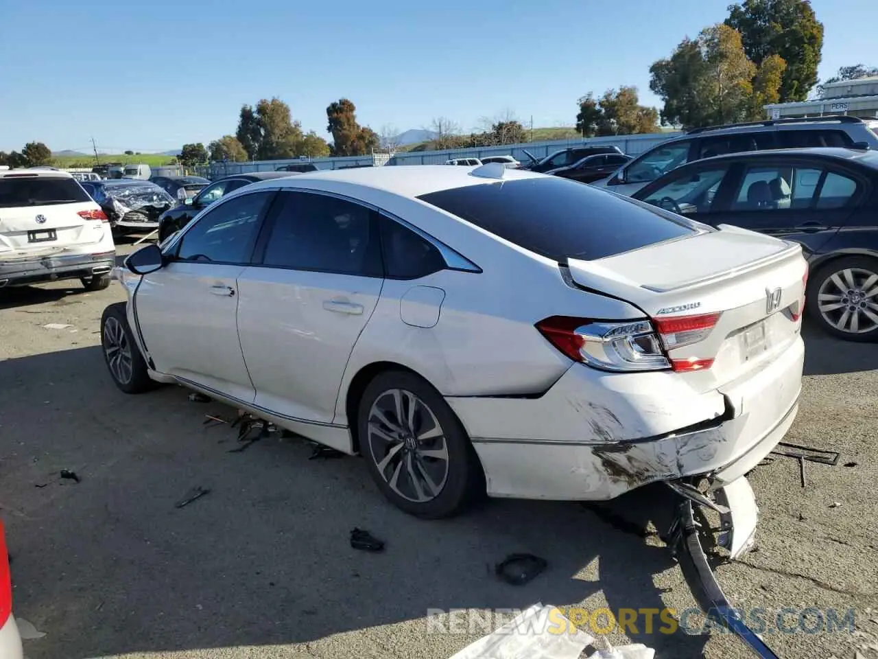 2 Photograph of a damaged car 1HGCV3F43KA017609 HONDA ACCORD 2019