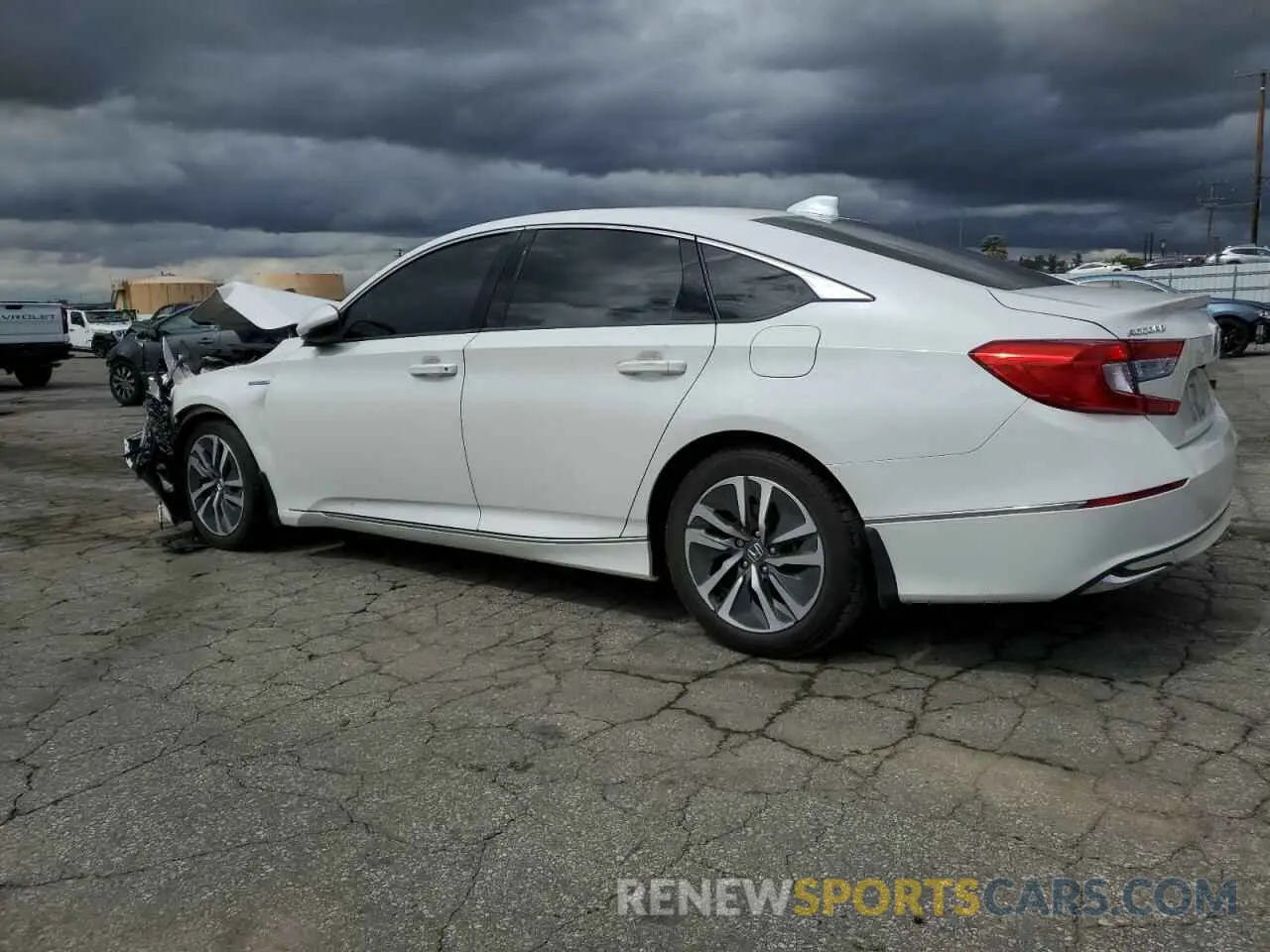 2 Photograph of a damaged car 1HGCV3F54KA018860 HONDA ACCORD 2019
