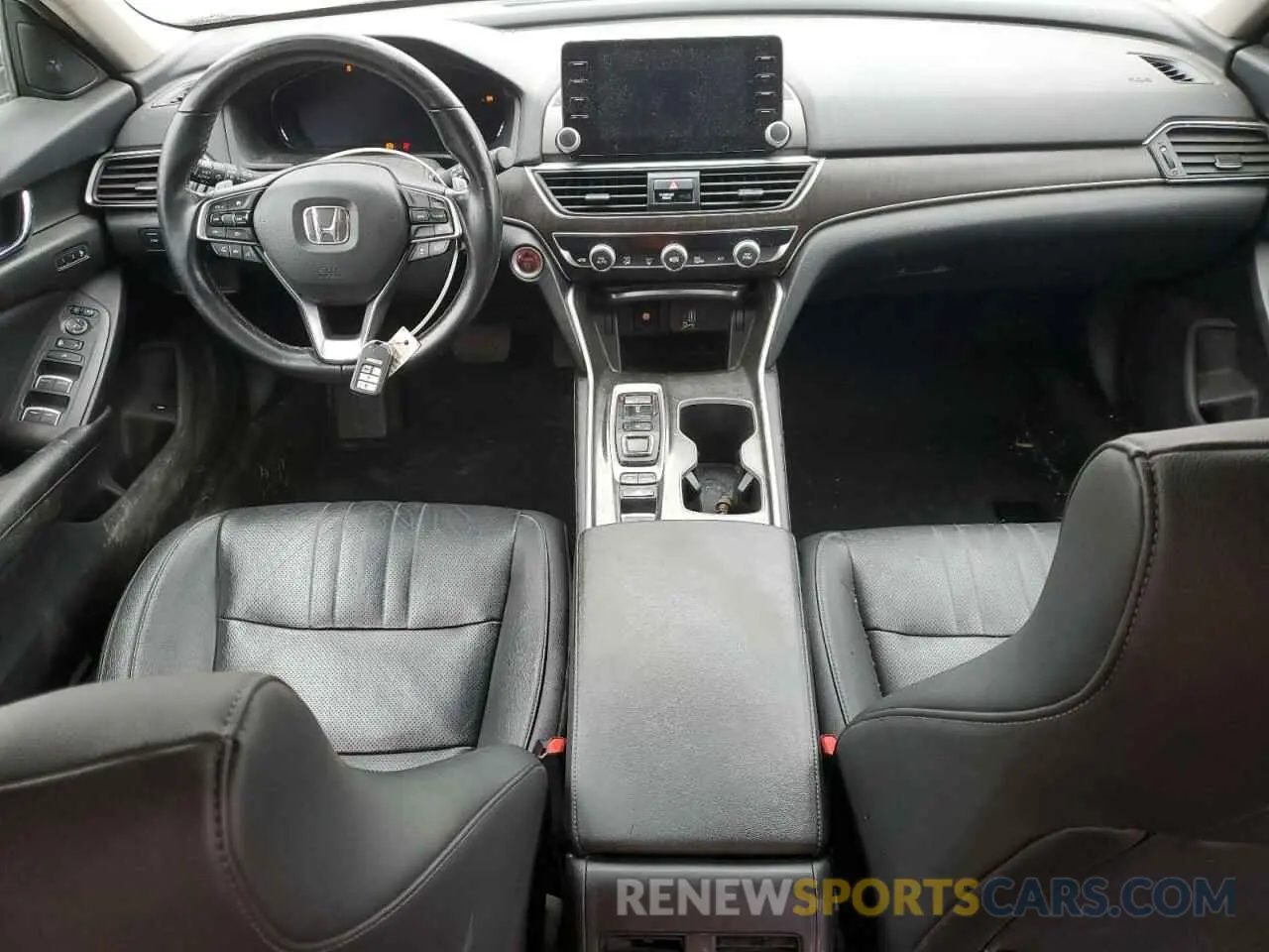 8 Photograph of a damaged car 1HGCV3F57KA004855 HONDA ACCORD 2019
