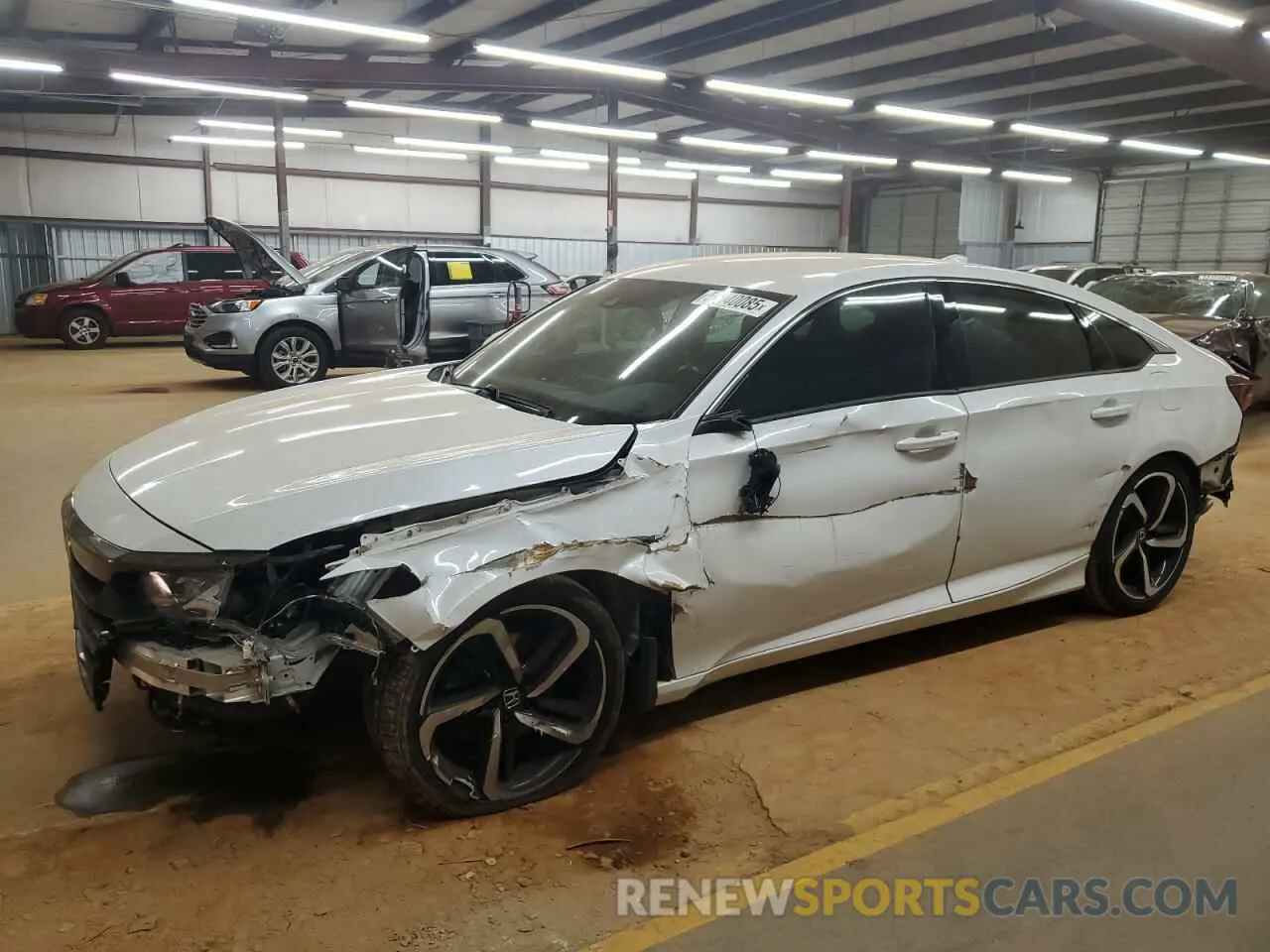 1 Photograph of a damaged car 1HGCV1E33LA026907 HONDA ACCORD 2020
