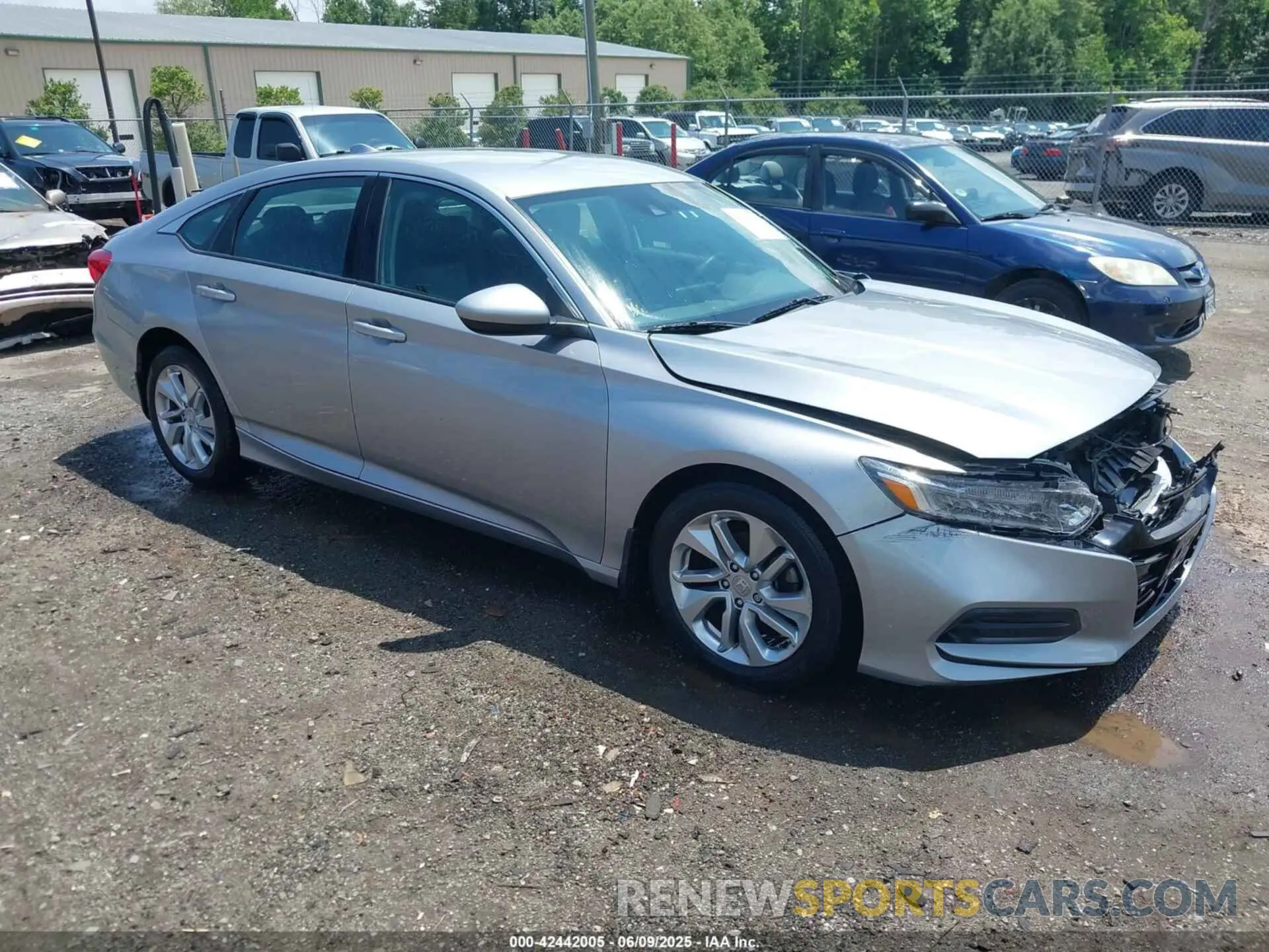 1 Photograph of a damaged car 1HGCV1F10LA054547 HONDA ACCORD 2020