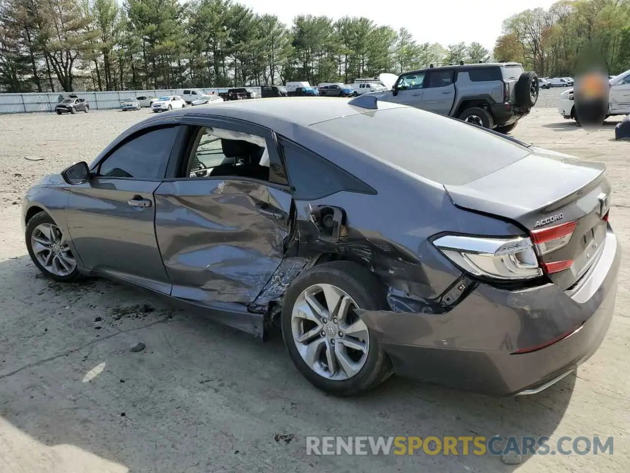 2 Photograph of a damaged car 1HGCV1F10LA108557 HONDA ACCORD 2020