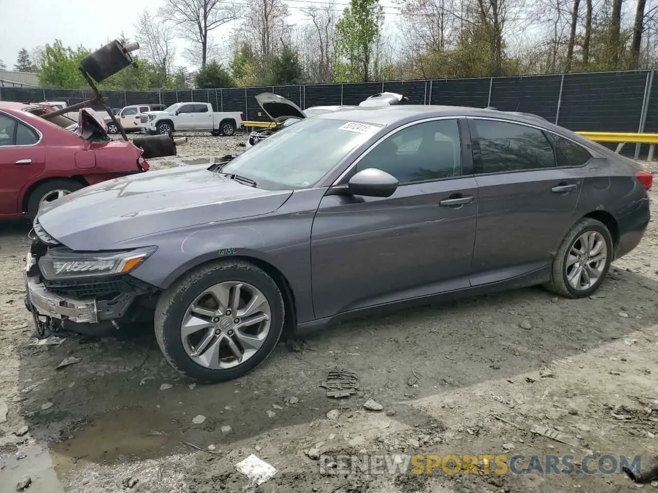 1 Photograph of a damaged car 1HGCV1F10LA121390 HONDA ACCORD 2020