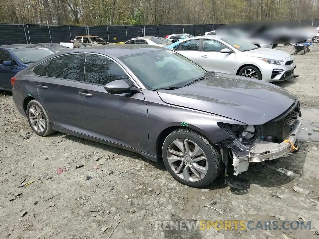 4 Photograph of a damaged car 1HGCV1F10LA121390 HONDA ACCORD 2020