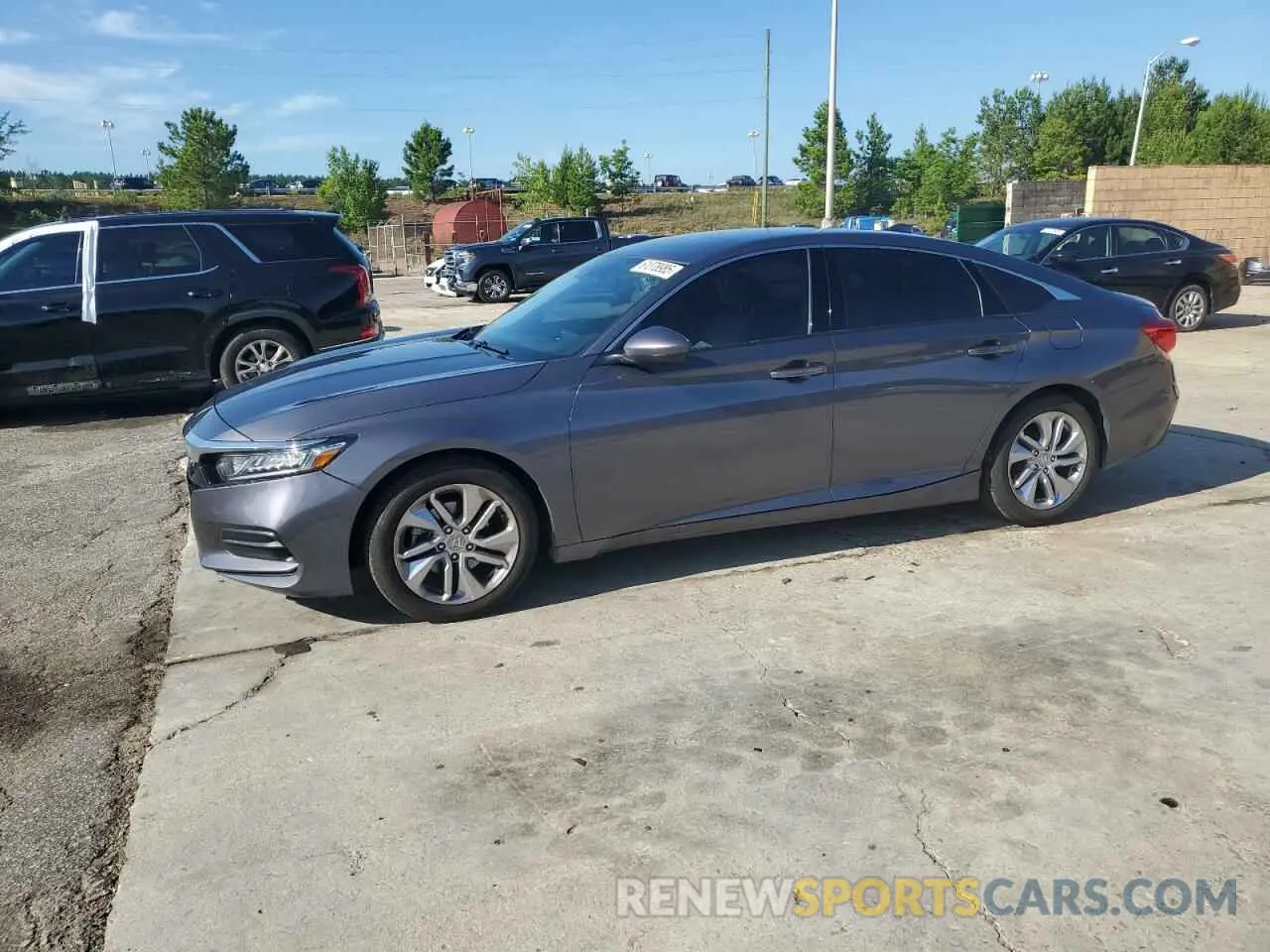 1 Photograph of a damaged car 1HGCV1F10LA124967 HONDA ACCORD 2020