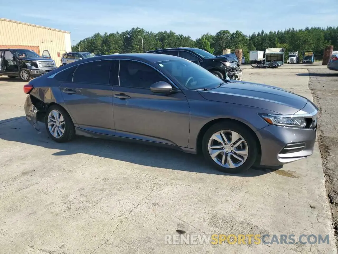 4 Photograph of a damaged car 1HGCV1F10LA124967 HONDA ACCORD 2020