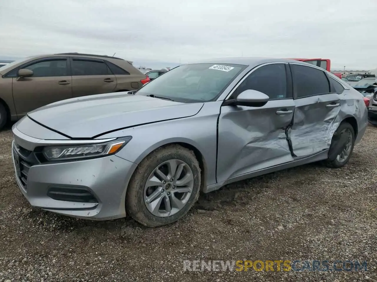 1 Photograph of a damaged car 1HGCV1F10LA153661 HONDA ACCORD 2020