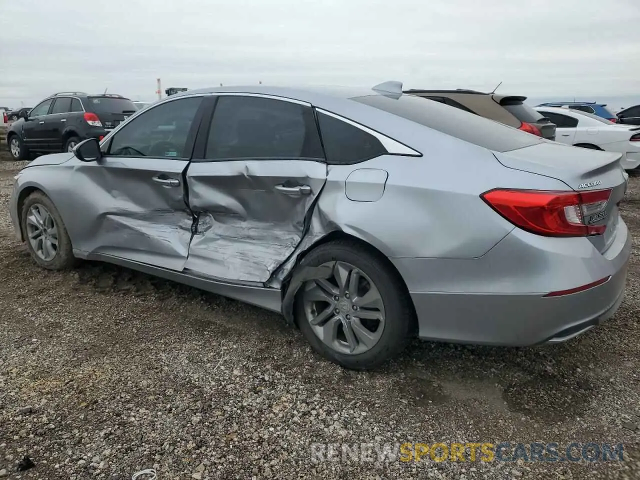 2 Photograph of a damaged car 1HGCV1F10LA153661 HONDA ACCORD 2020