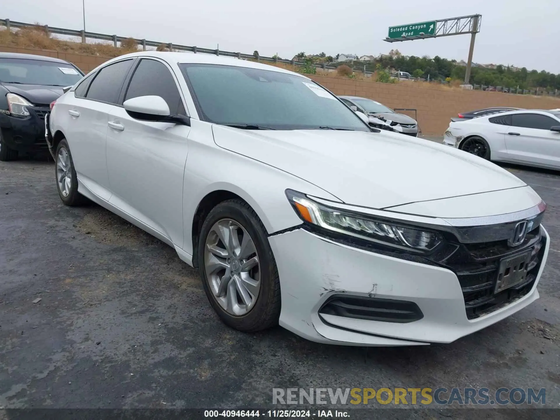 1 Фотография поврежденного автомобиля 1HGCV1F11LA003509 HONDA ACCORD 2020