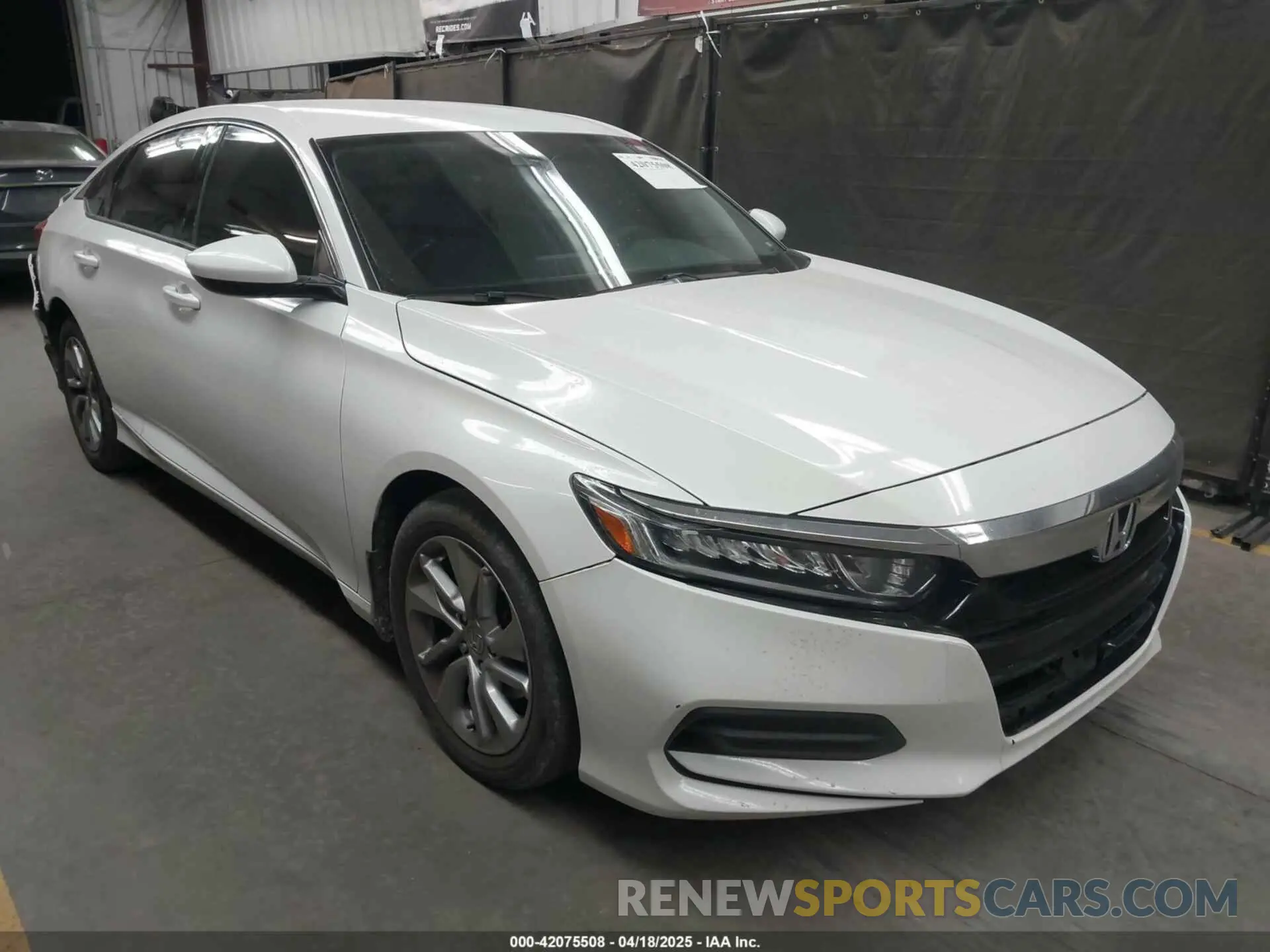 1 Photograph of a damaged car 1HGCV1F11LA034355 HONDA ACCORD 2020