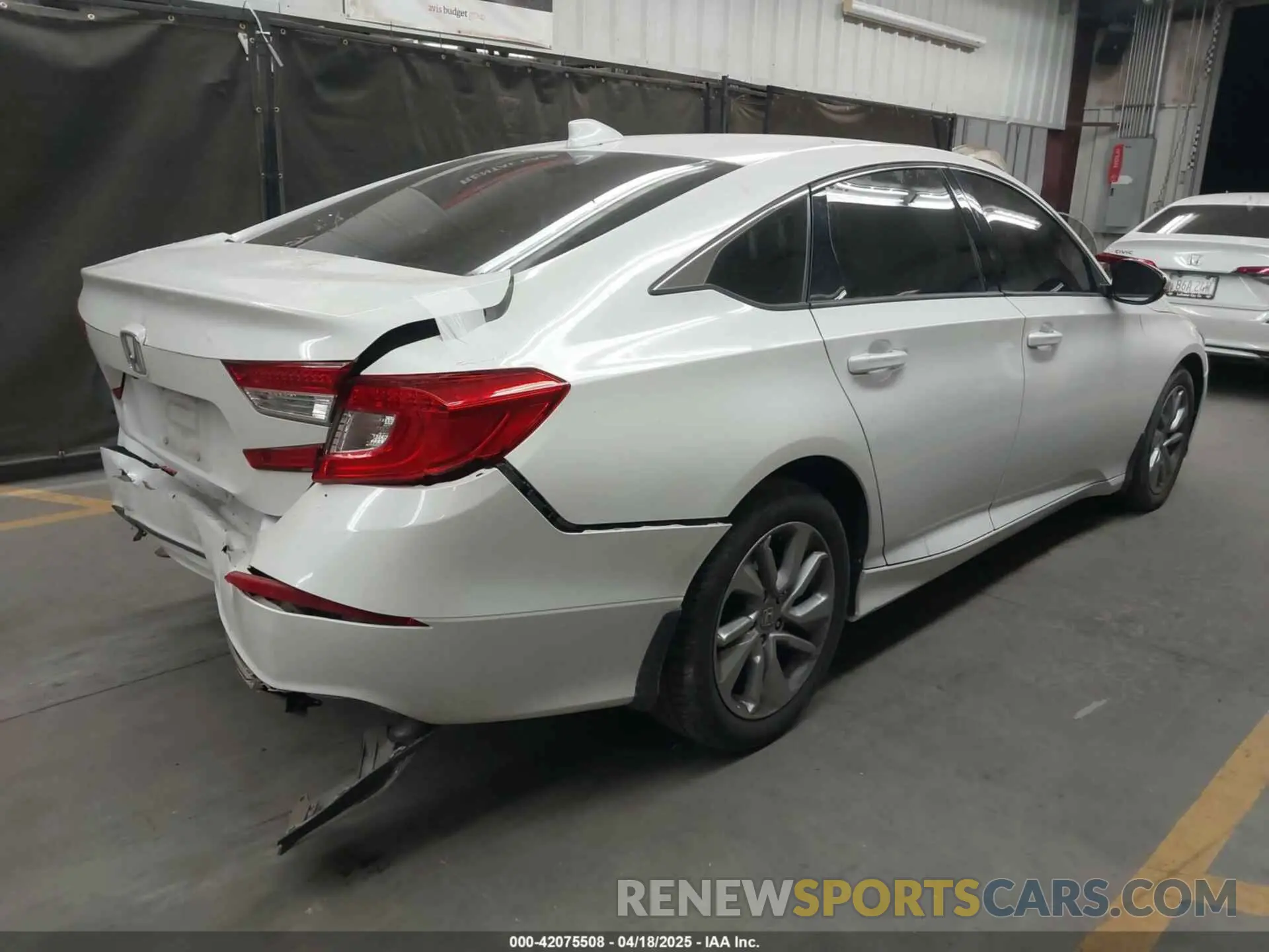 4 Photograph of a damaged car 1HGCV1F11LA034355 HONDA ACCORD 2020