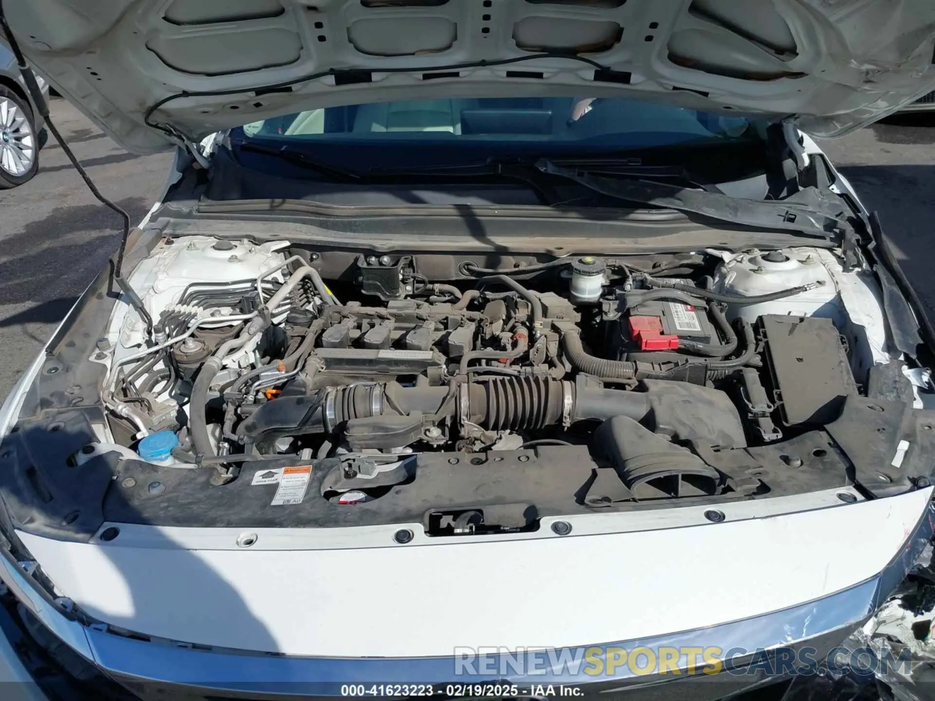 10 Photograph of a damaged car 1HGCV1F11LA078596 HONDA ACCORD 2020