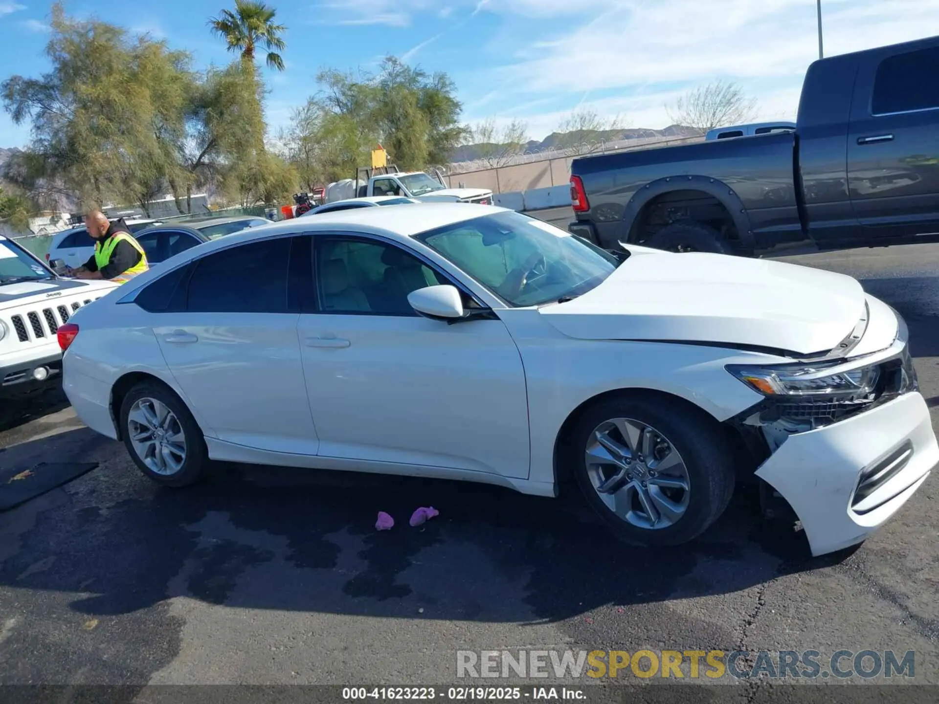 13 Photograph of a damaged car 1HGCV1F11LA078596 HONDA ACCORD 2020