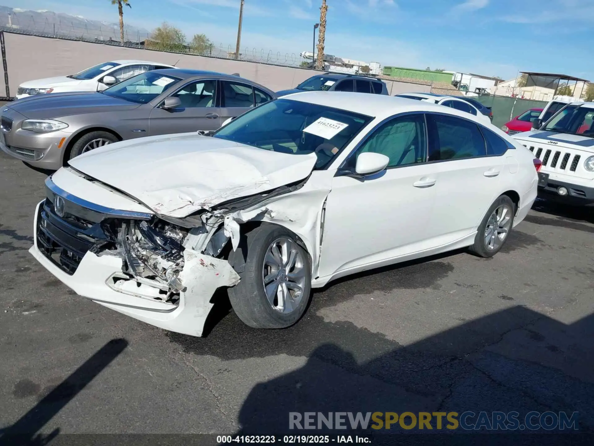 14 Photograph of a damaged car 1HGCV1F11LA078596 HONDA ACCORD 2020