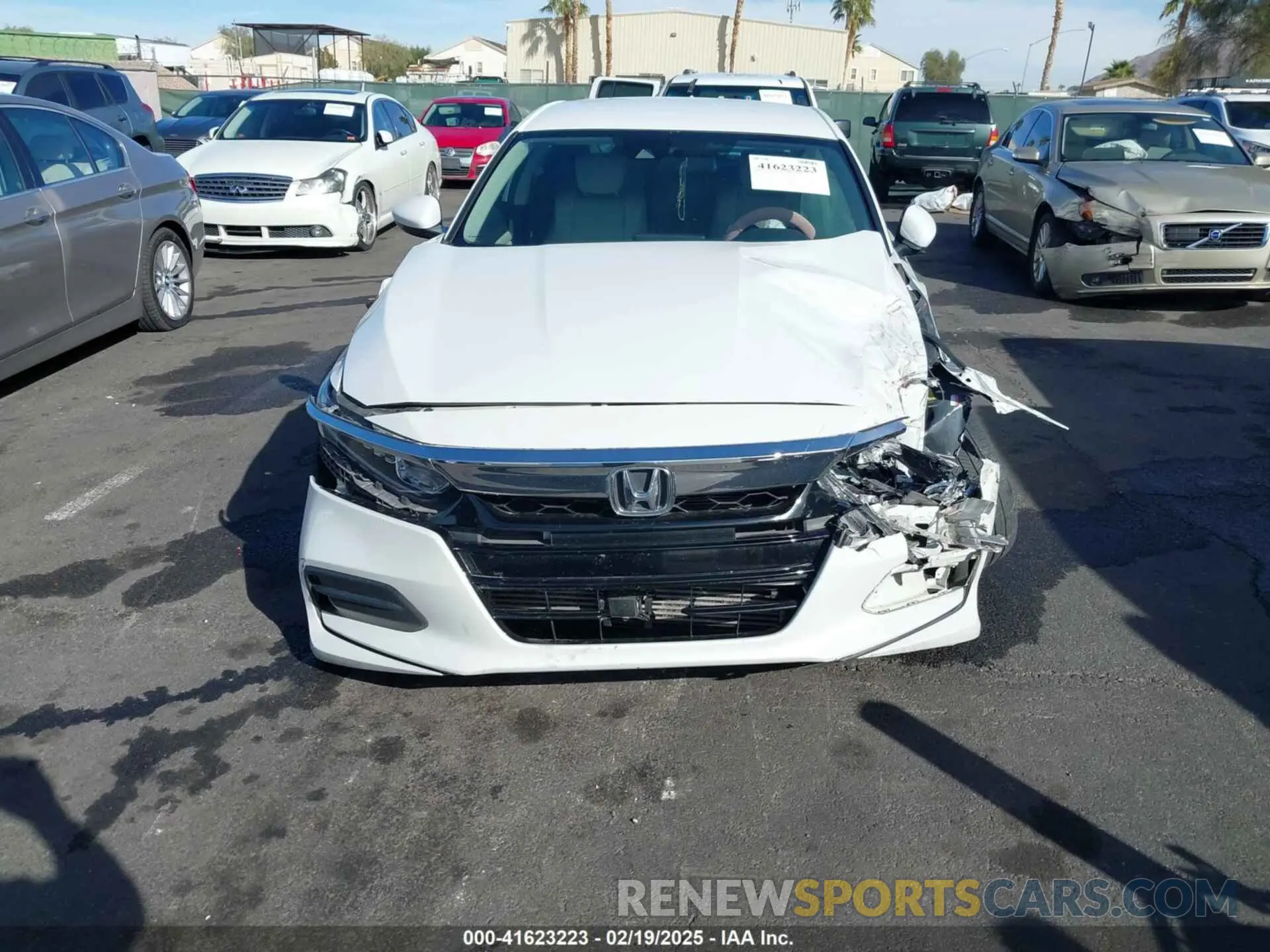 6 Photograph of a damaged car 1HGCV1F11LA078596 HONDA ACCORD 2020