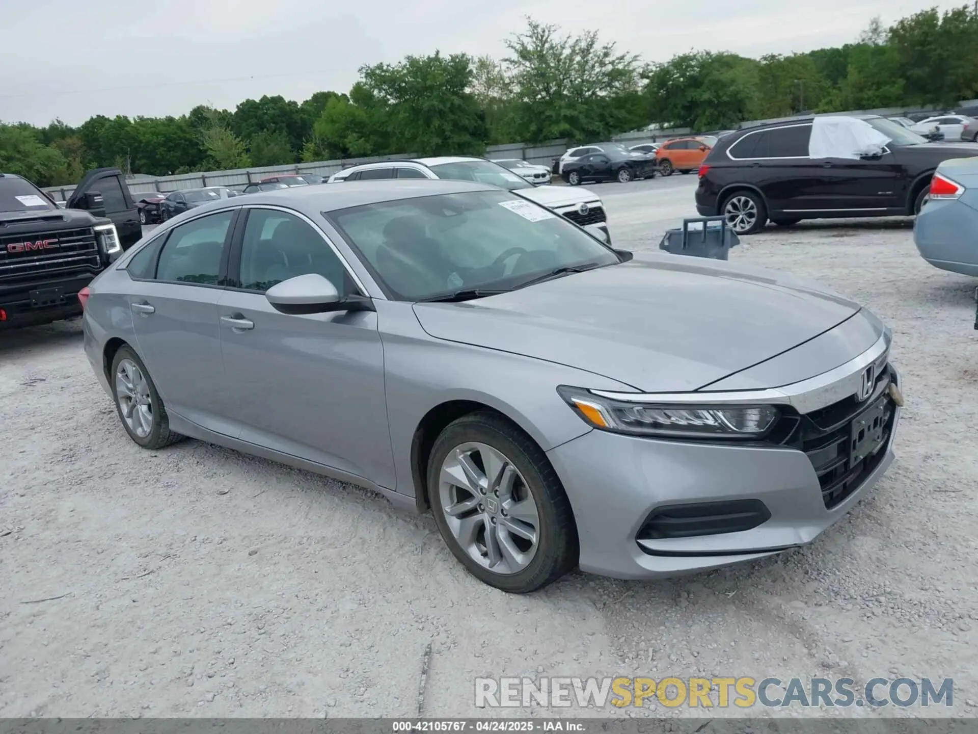 1 Photograph of a damaged car 1HGCV1F11LA085855 HONDA ACCORD 2020