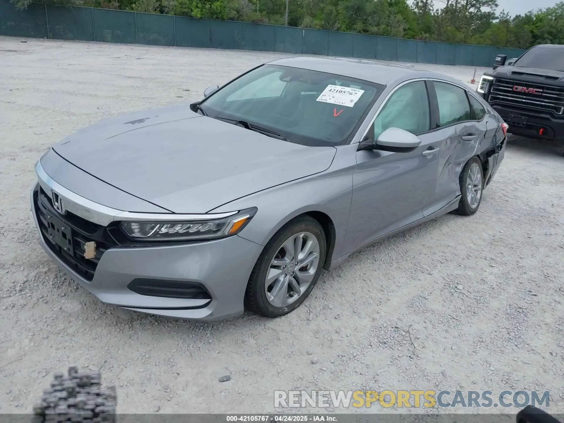 2 Photograph of a damaged car 1HGCV1F11LA085855 HONDA ACCORD 2020