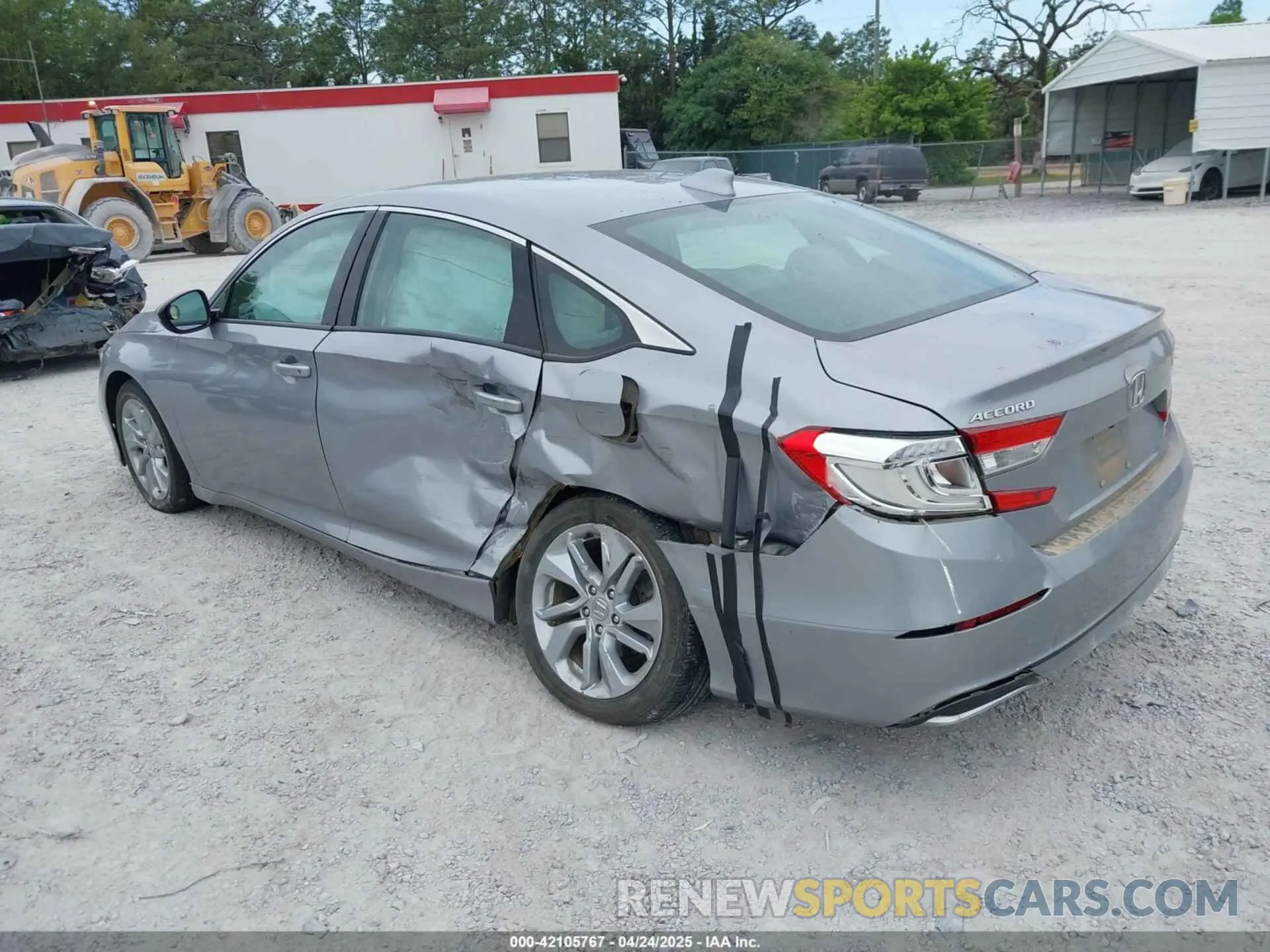 3 Photograph of a damaged car 1HGCV1F11LA085855 HONDA ACCORD 2020